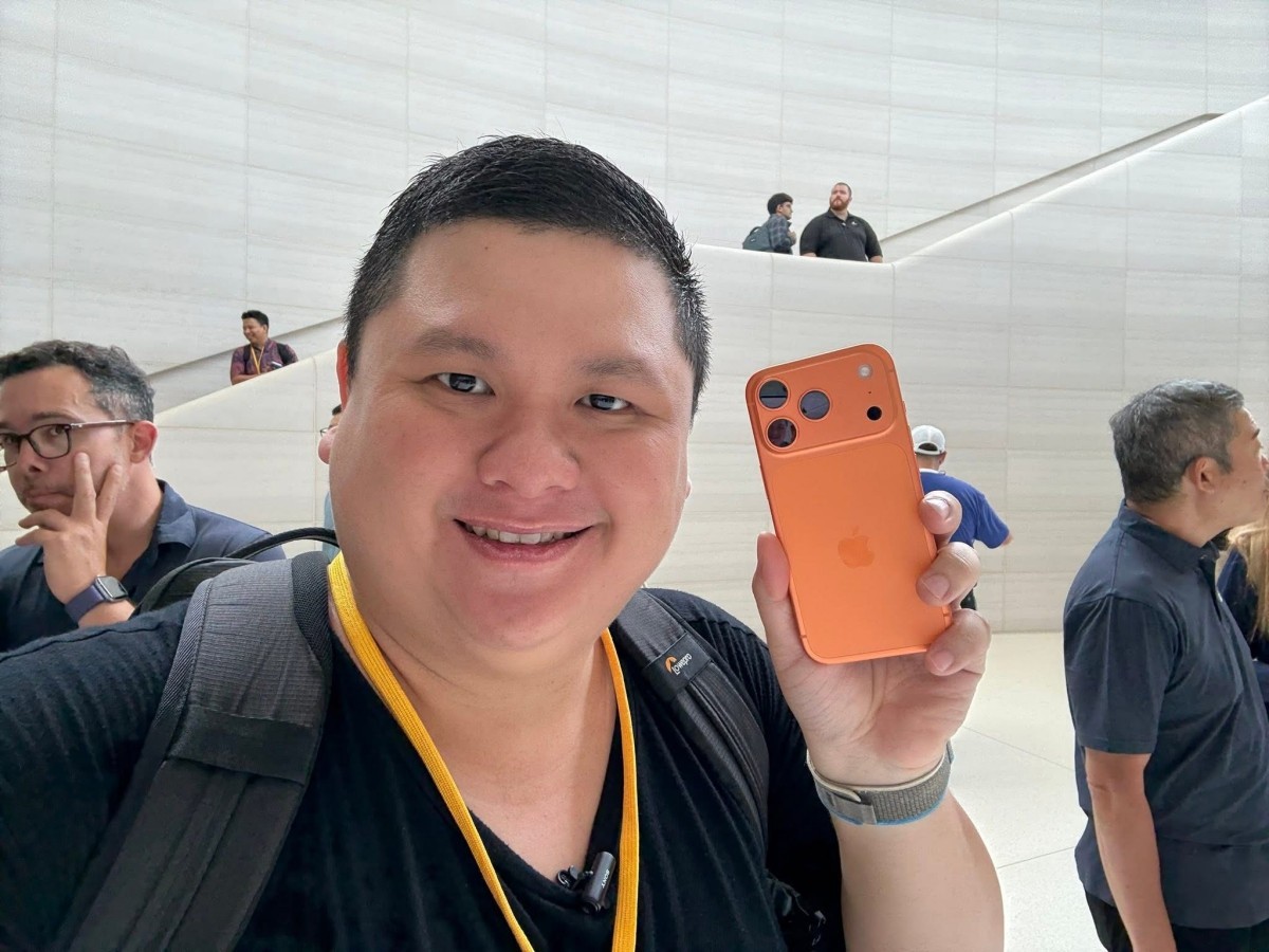 Anh Nguyễn Ngọc Duy Luân tại sự kiện Apple. duyluan-650.jpg