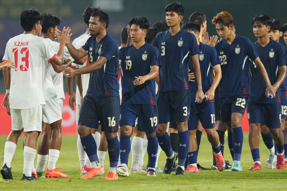 U23 Thái Lan bị chê bai sau trận hòa U23 Myanmar. changsuek-u23-thai-lan-1438.jpg