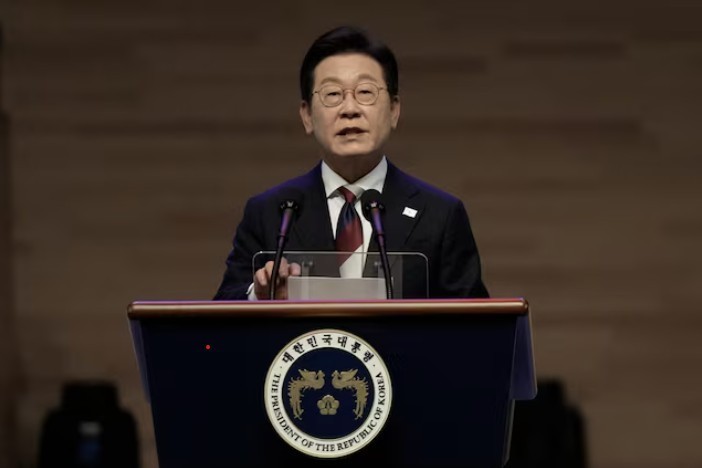 Tổng thống Hàn Quốc Lee Jae Myung. Tổng thống Hàn Quốc Lee Jae Myung.