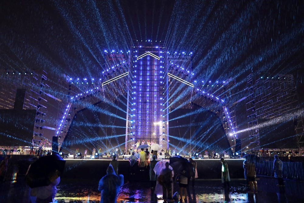 Buổi tổng duyệt concert Việt Nam trong tôi diễn ra tối 25/8. Buổi tổng duyệt concert Việt Nam trong tôi diễn ra tối 25/8.