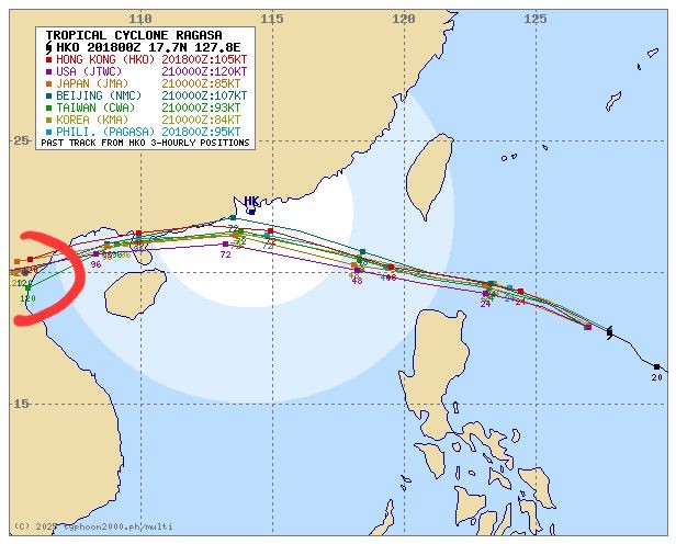 7 đài khí tượng thủy văn quốc tế dự báo bão Ragasa đi vào đất liền Việt Nam. 7 đài khí tượng thủy văn quốc tế dự báo bão Ragasa đi vào đất liền Việt Nam.