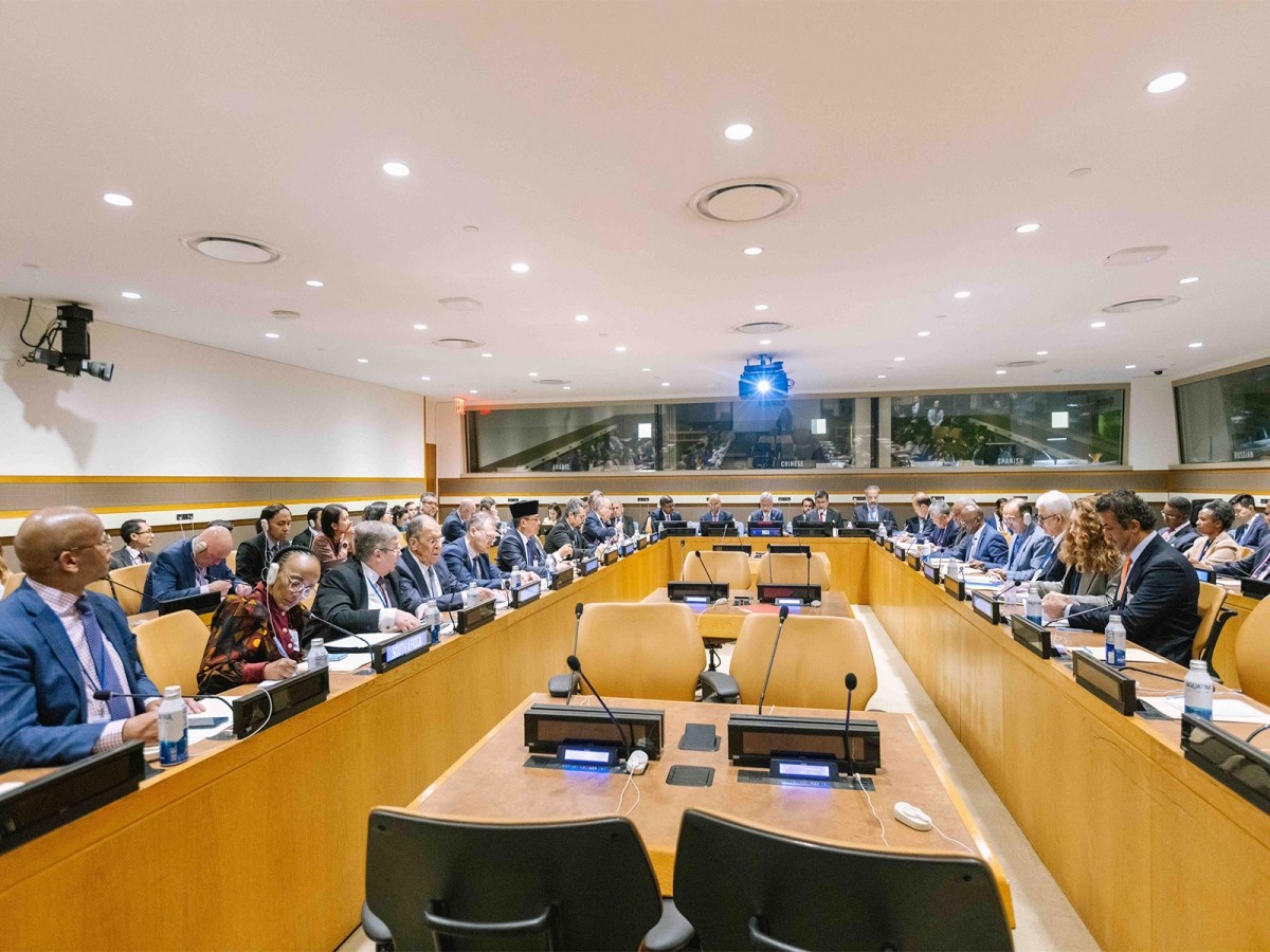Các Ngoại trưởng BRICS nhóm họp dưới sự chủ trì của Ấn Độ tại New York, Mỹ ngày 26/9. Các Ngoại trưởng BRICS nhóm họp dưới sự chủ trì của Ấn Độ tại New York, Mỹ ngày 26/9.
