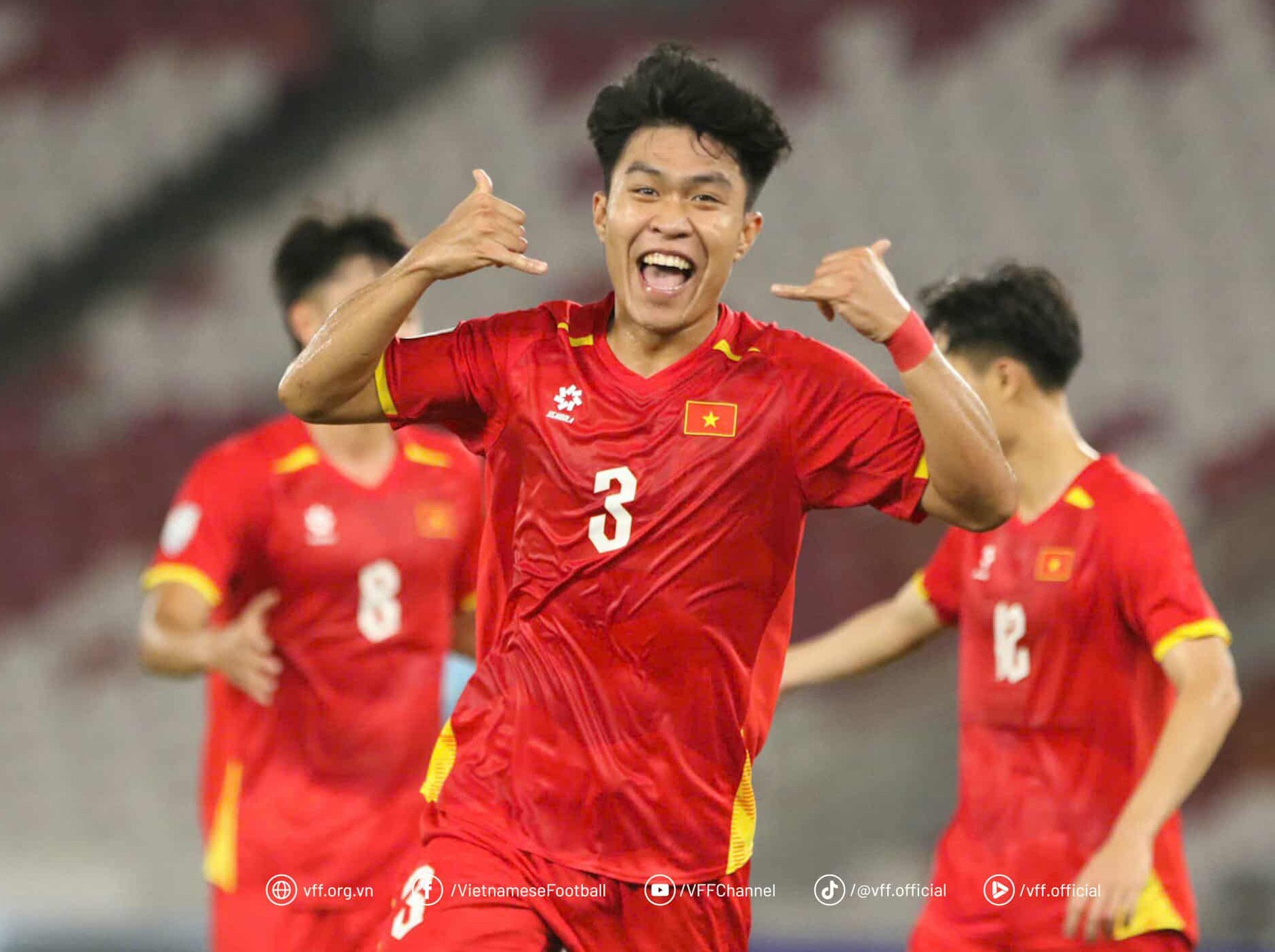 Lý Đức mở tỉ số trong trận thắng Campuchia 2-1. u23-viet-nam-vs-capuchia-7-445.jpg