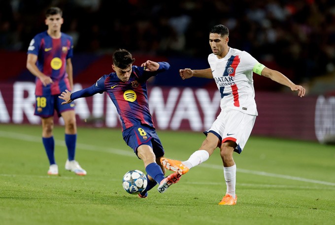 PSG đã cho thấy bản lĩnh trước Barca. PSG đã cho thấy bản lĩnh trước Barca.