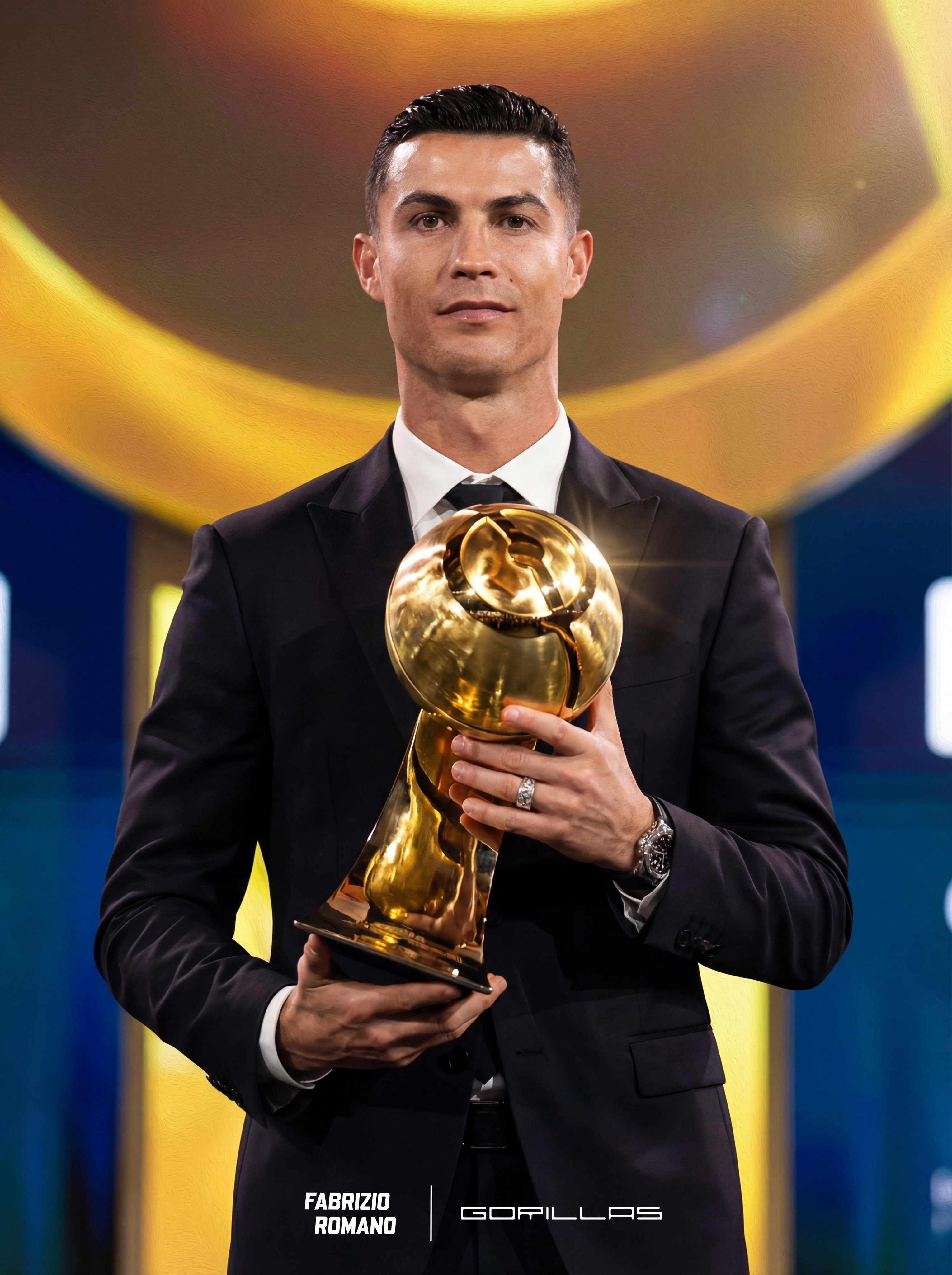 Ronaldo ẵm giải Cầu thủ xuất sắc nhất Trung Đông năm 2025.