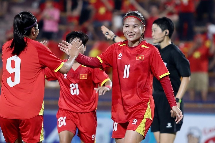 Tuyển nữ Việt Nam nằm ở nhóm hạt giống số 2 Giải bóng đá nữ châu Á 2026. Tuyển nữ Việt Nam nằm ở nhóm hạt giống số 2 Giải bóng đá nữ châu Á 2026.