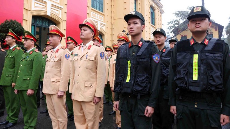 Ra quân cao điểm tấn công, trấn áp tội phạm nhằm bảo vệ Đại hội đại biểu toàn quốc lần thứ XIV của Đảng, Tết Nguyên đán Bính Ngọ.