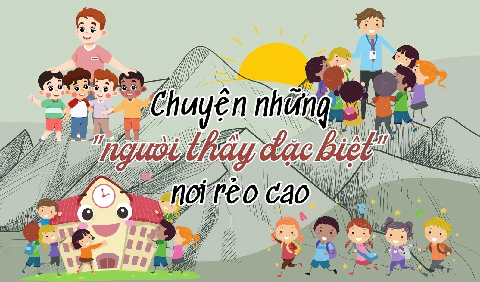 Chuyện những "người thầy đặc biệt" nơi rẻo cao