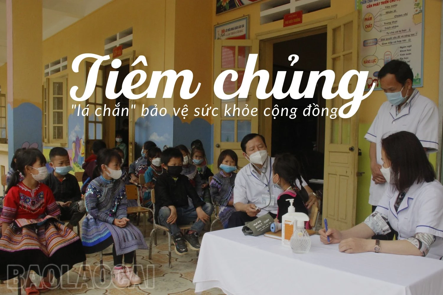 Tiêm chủng - "lá chắn" bảo vệ sức khỏe cộng đồng