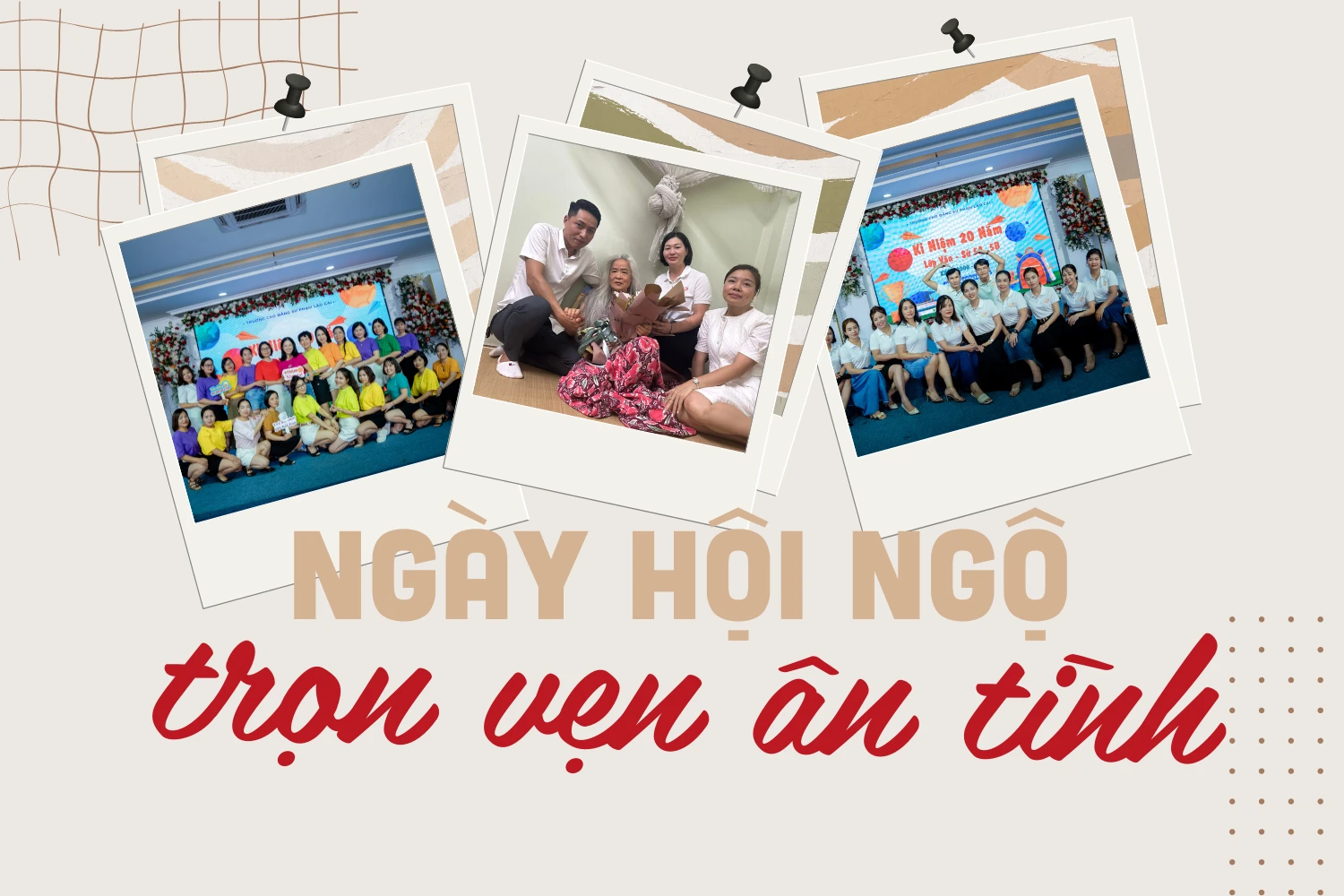 Ngày hội ngộ trọn vẹn ân tình