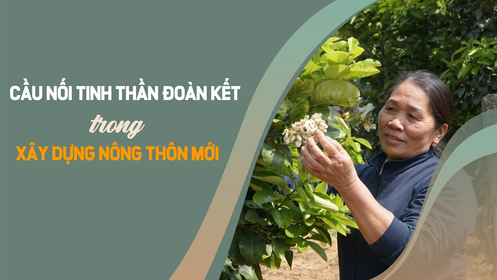 “Cầu nối” tinh thần đoàn kết trong xây dựng nông thôn mới