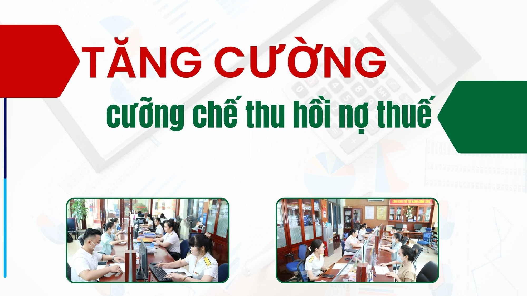 Tăng cường cưỡng chế thu hồi nợ thuế