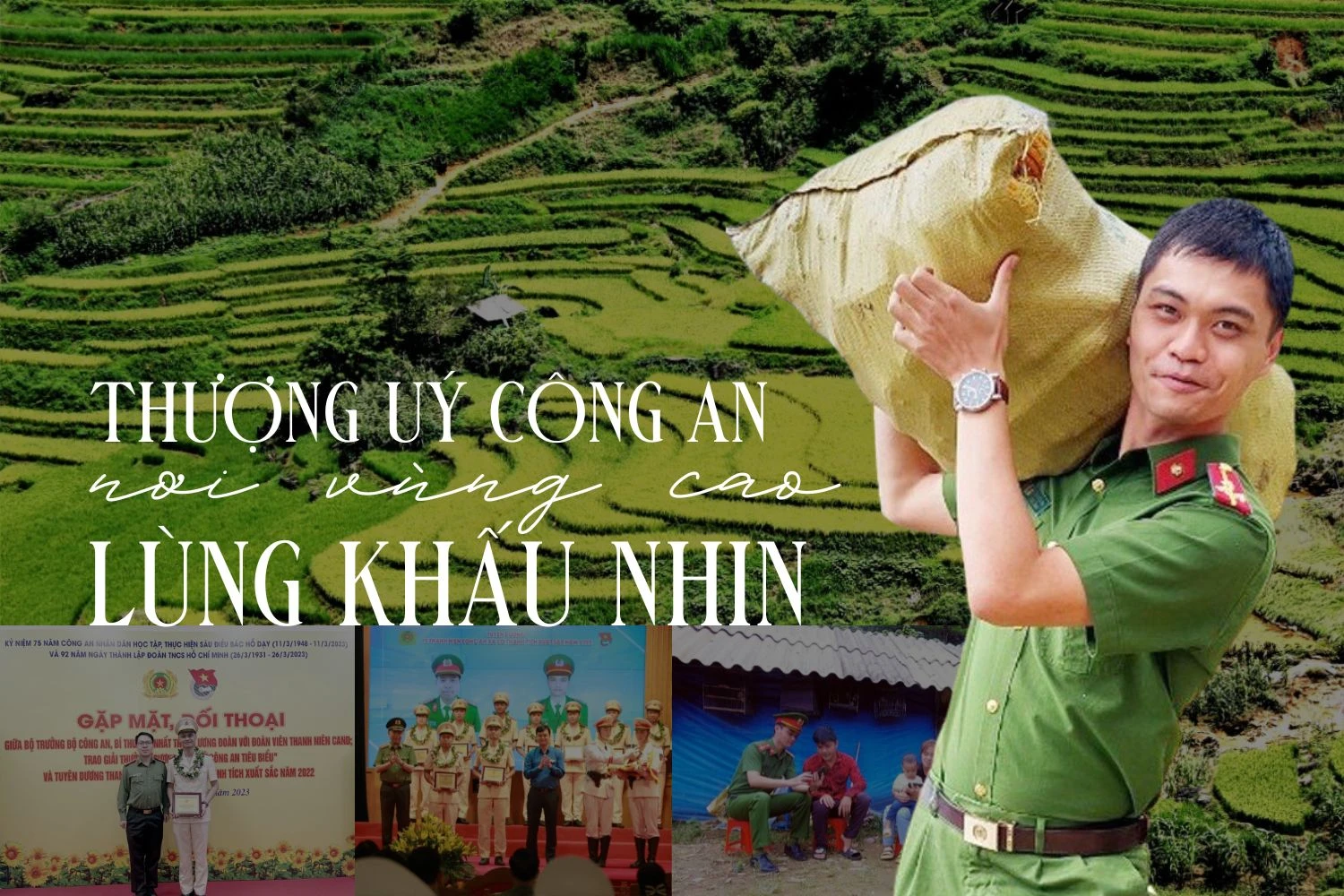 Thượng úy công an nơi vùng cao Lùng Khấu Nhin