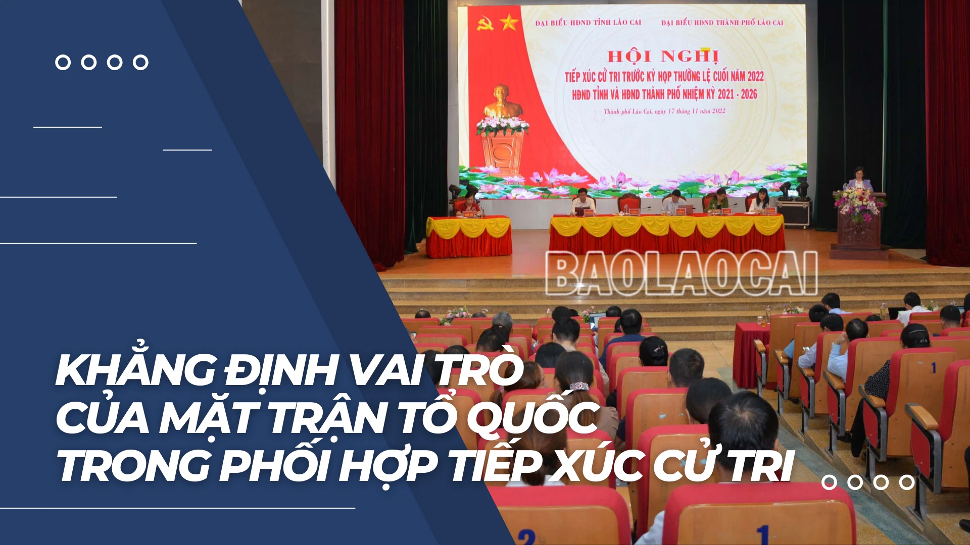 Khẳng định vai trò của Mặt trận Tổ quốc trong phối hợp tiếp xúc cử tri 