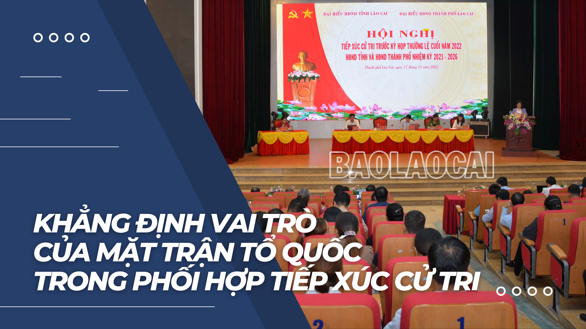Khẳng định vai trò của Mặt trận Tổ quốc trong phối hợp tiếp xúc cử tri 