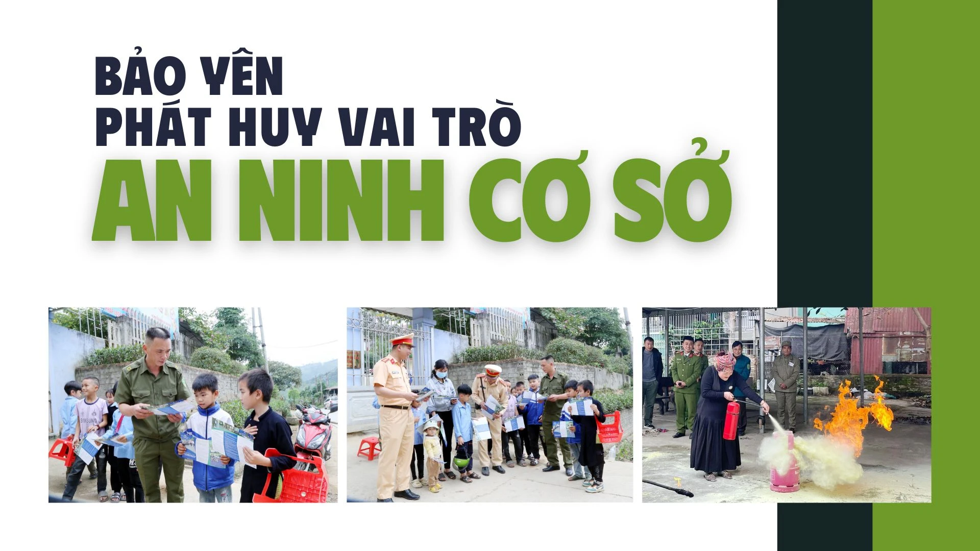 Bảo Yên phát huy vai trò lực lượng an ninh cơ sở