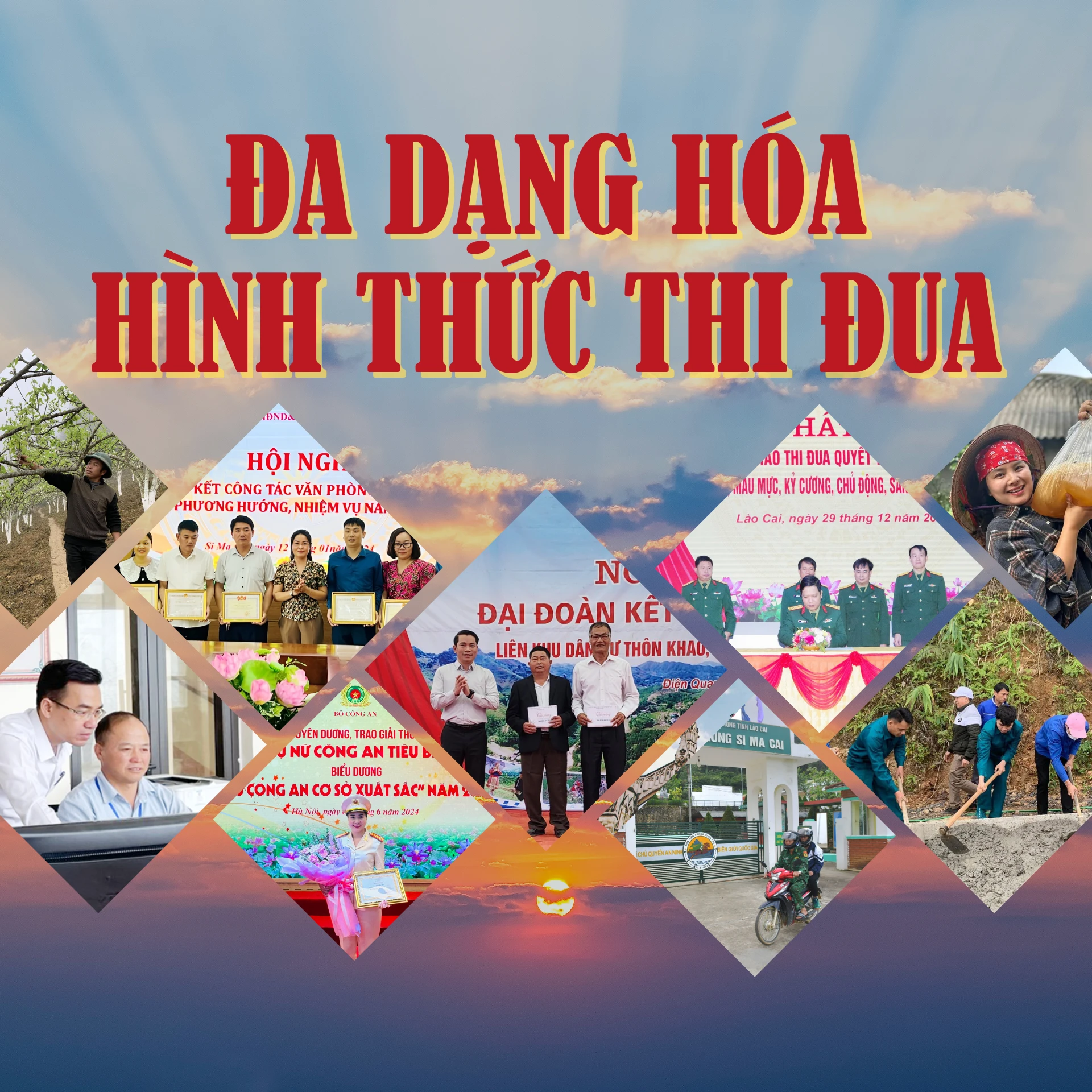 Đa dạng hóa hình thức thi đua