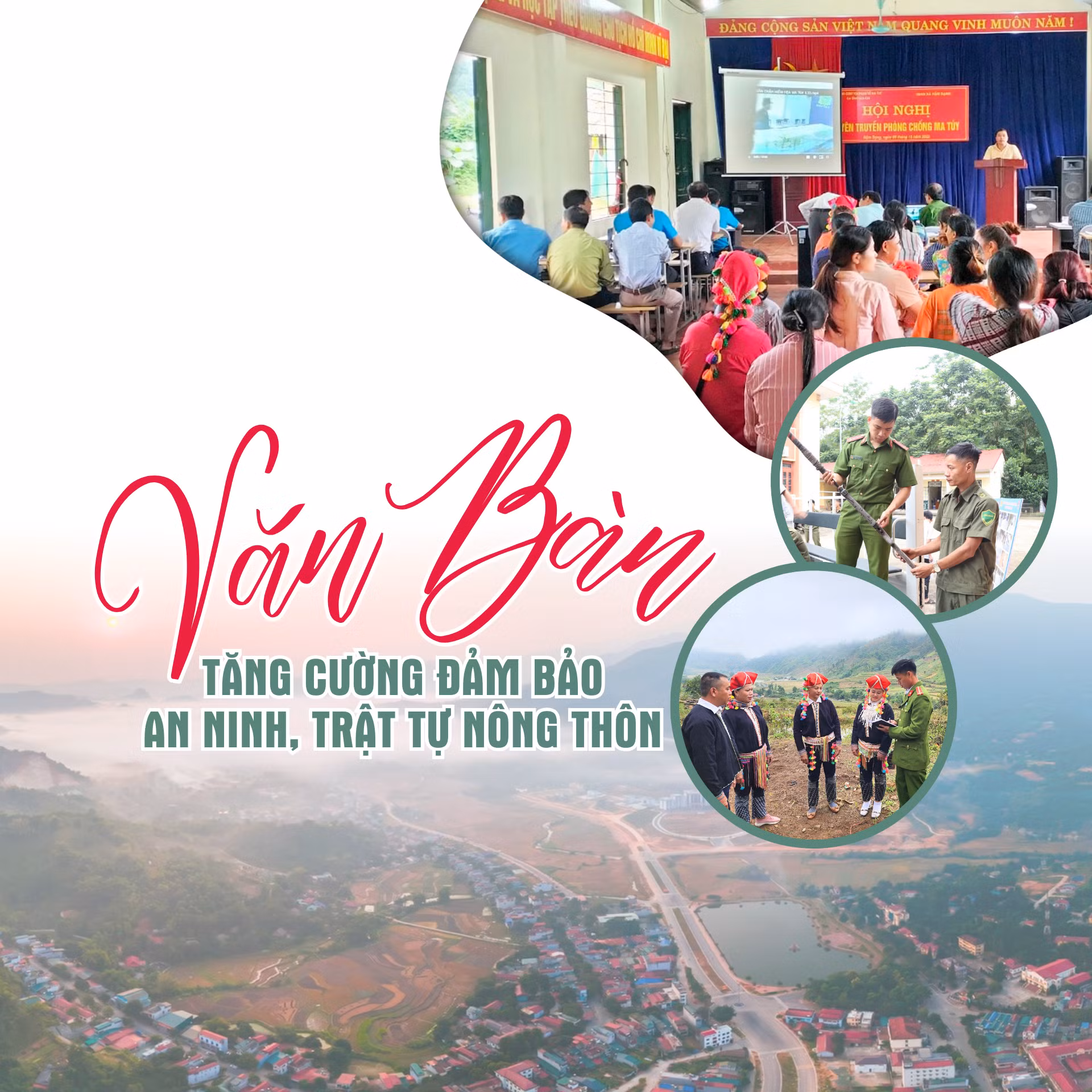 Văn Bàn tăng cường đảm bảo an ninh, trật tự nông thôn