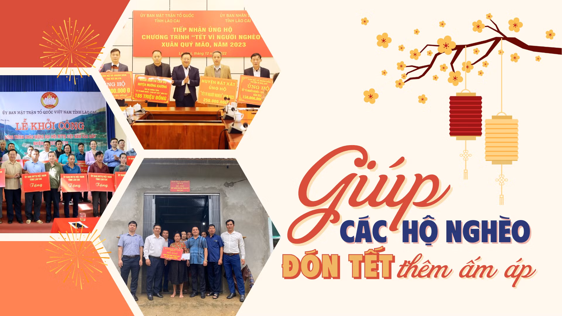 Giúp các hộ nghèo đón tết thêm ấm áp