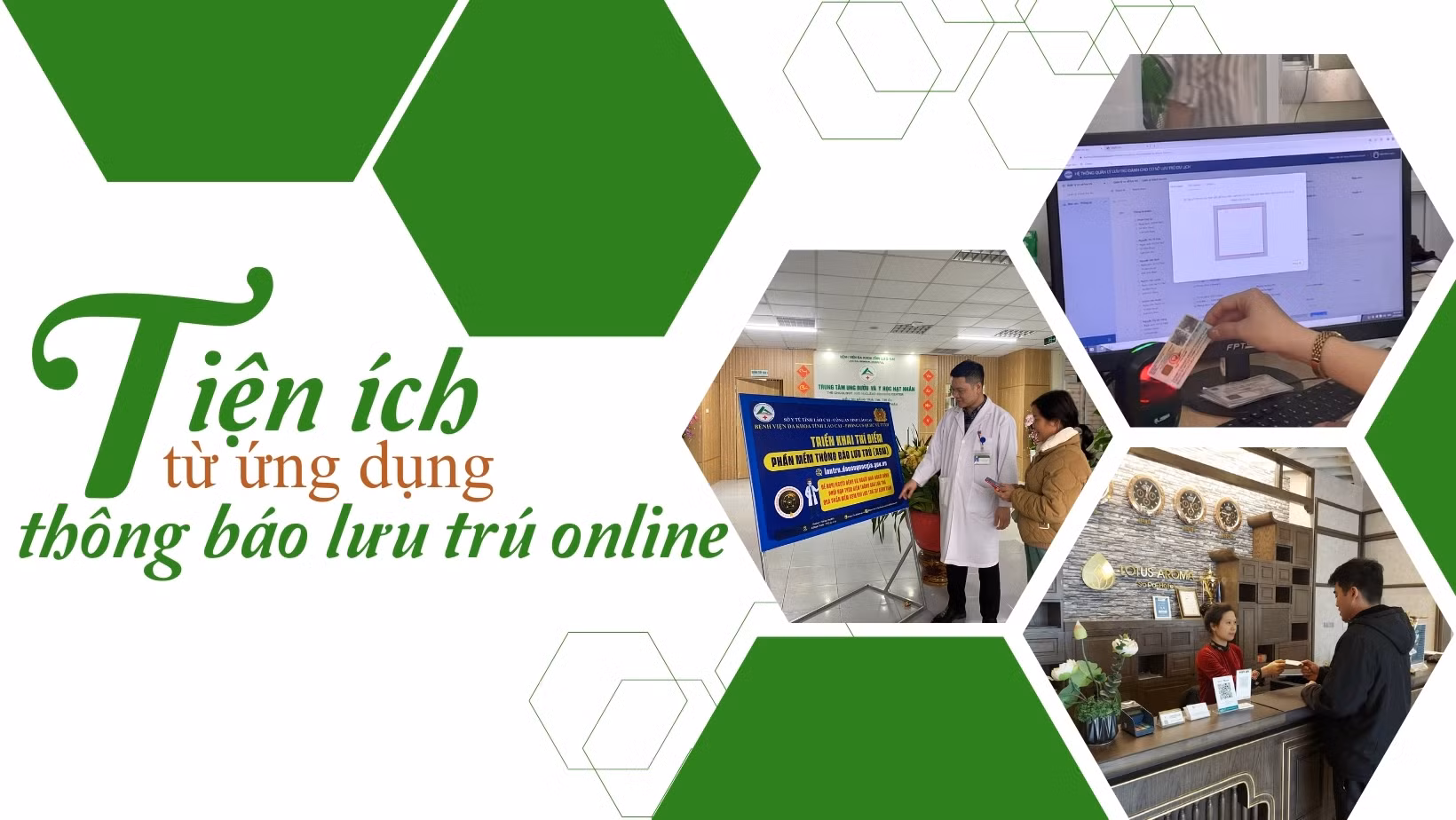 Tiện ích từ ứng dụng thông báo lưu trú online