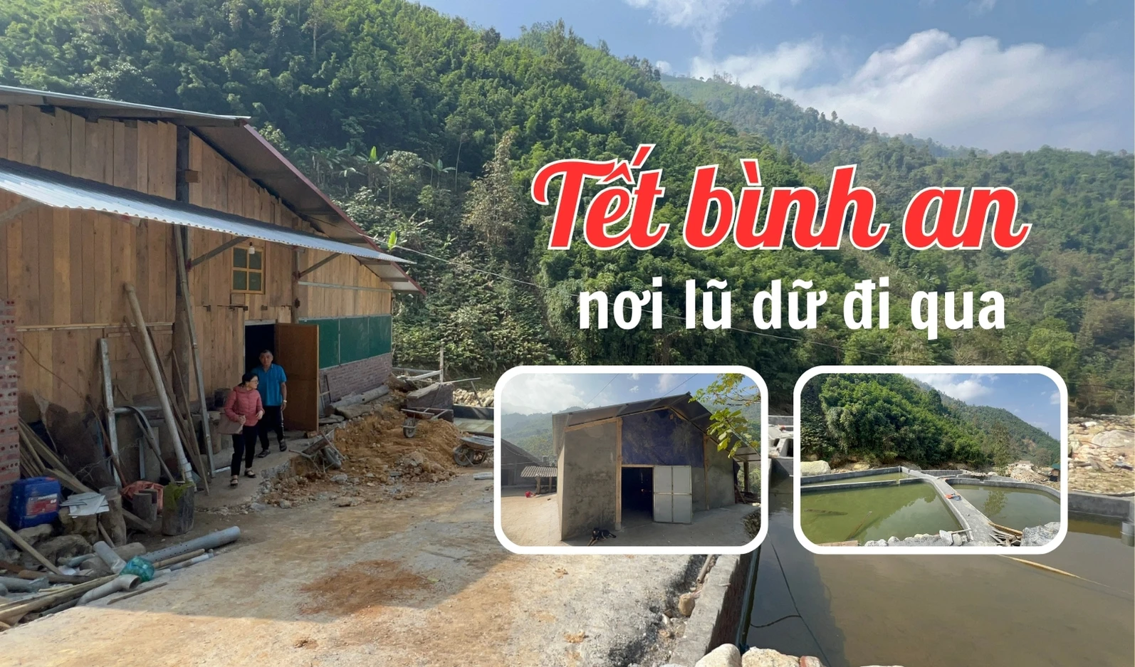 Tết bình an nơi lũ dữ đi qua