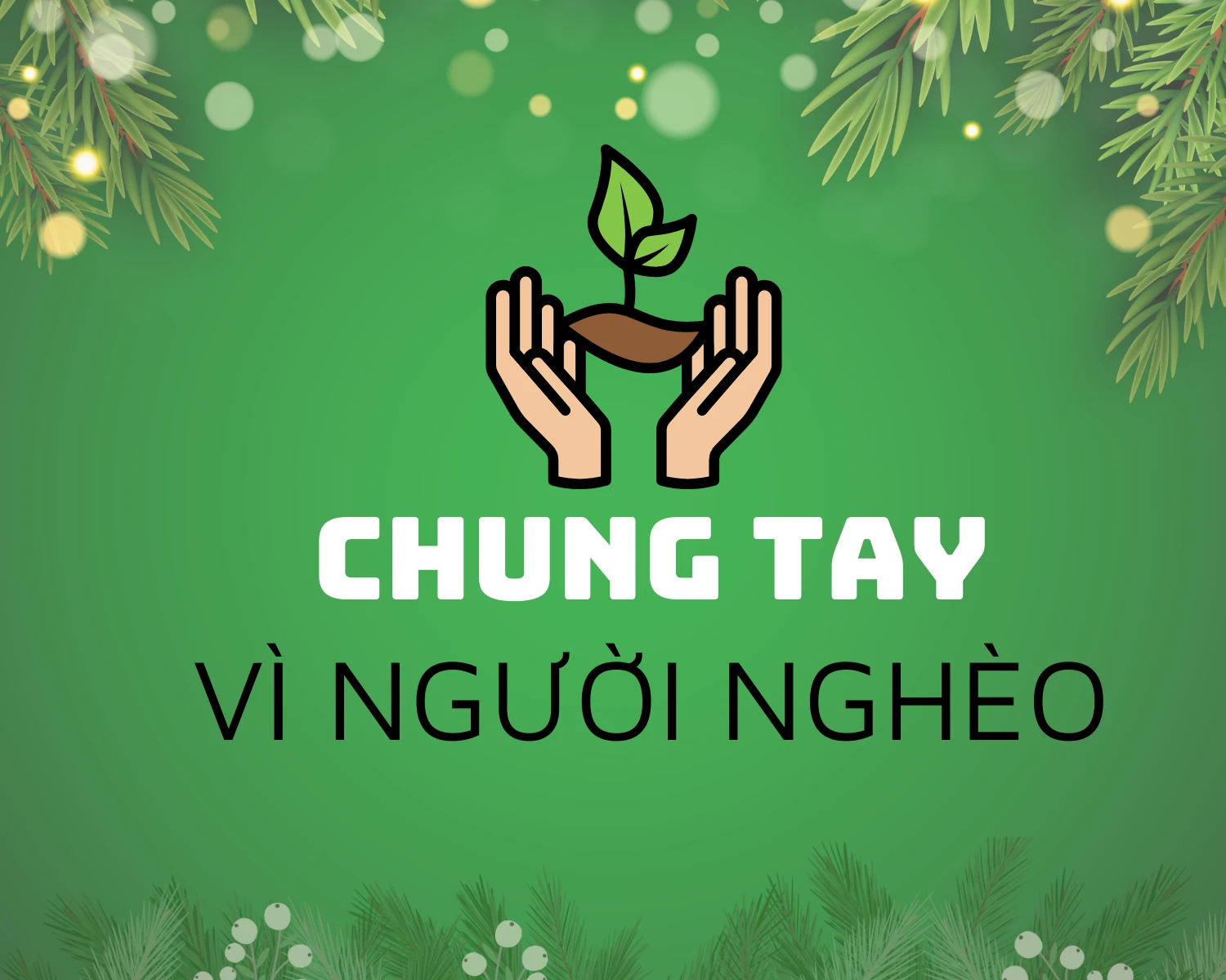 Chung tay vì người nghèo