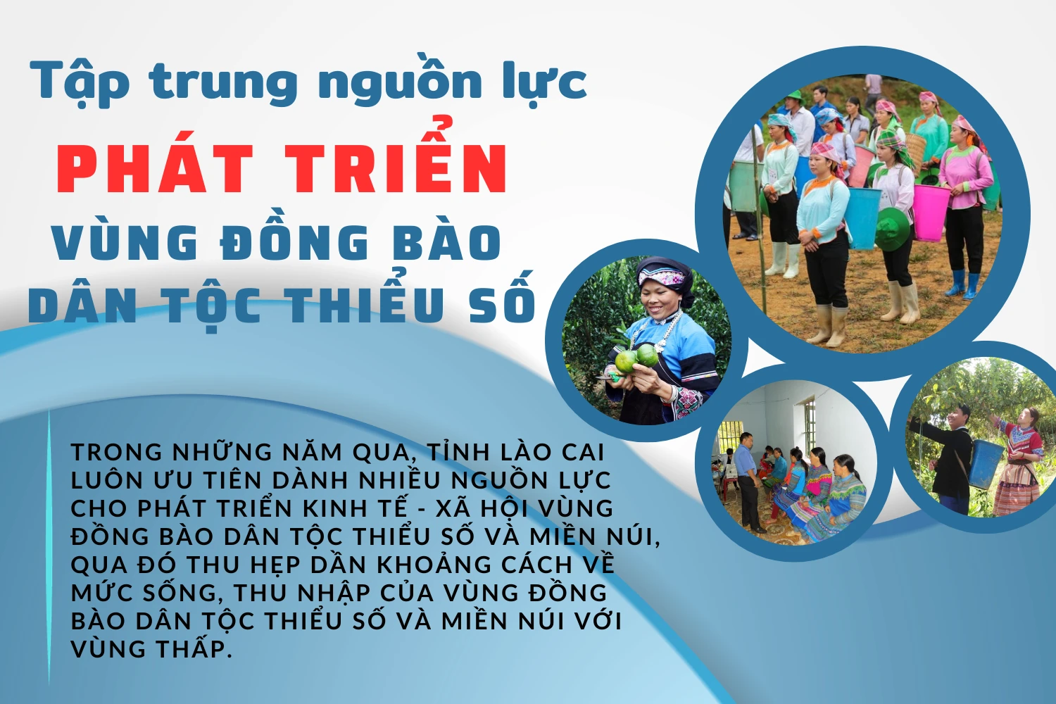 Tập trung nguồn lực phát triển vùng đồng bào dân tộc thiểu số