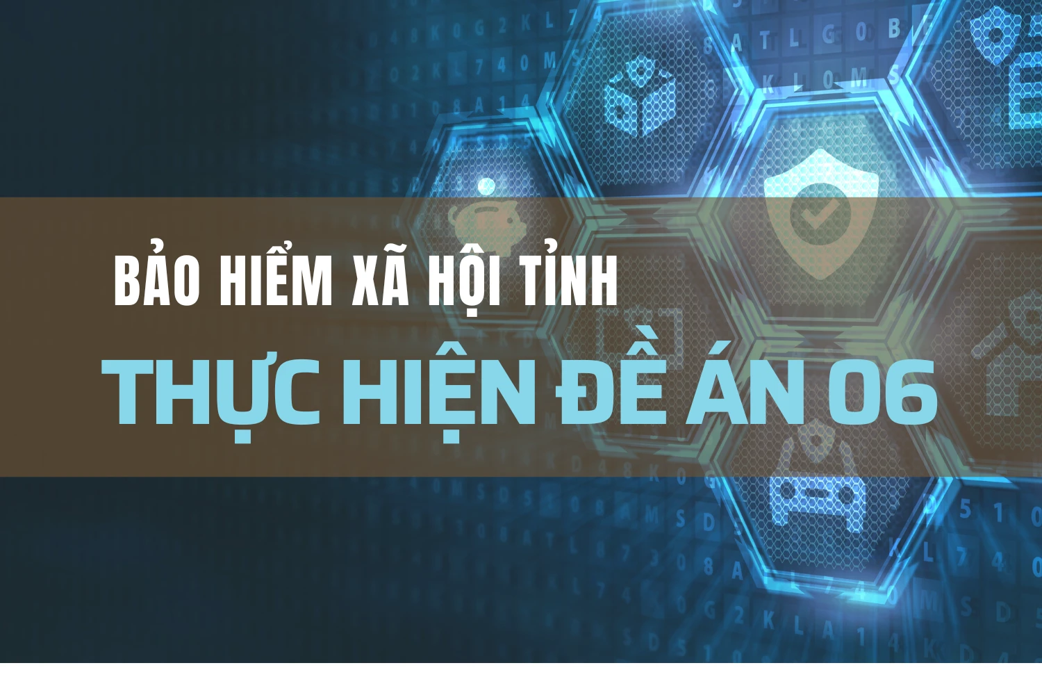 Bảo hiểm xã hội tỉnh thực hiện Đề án 06