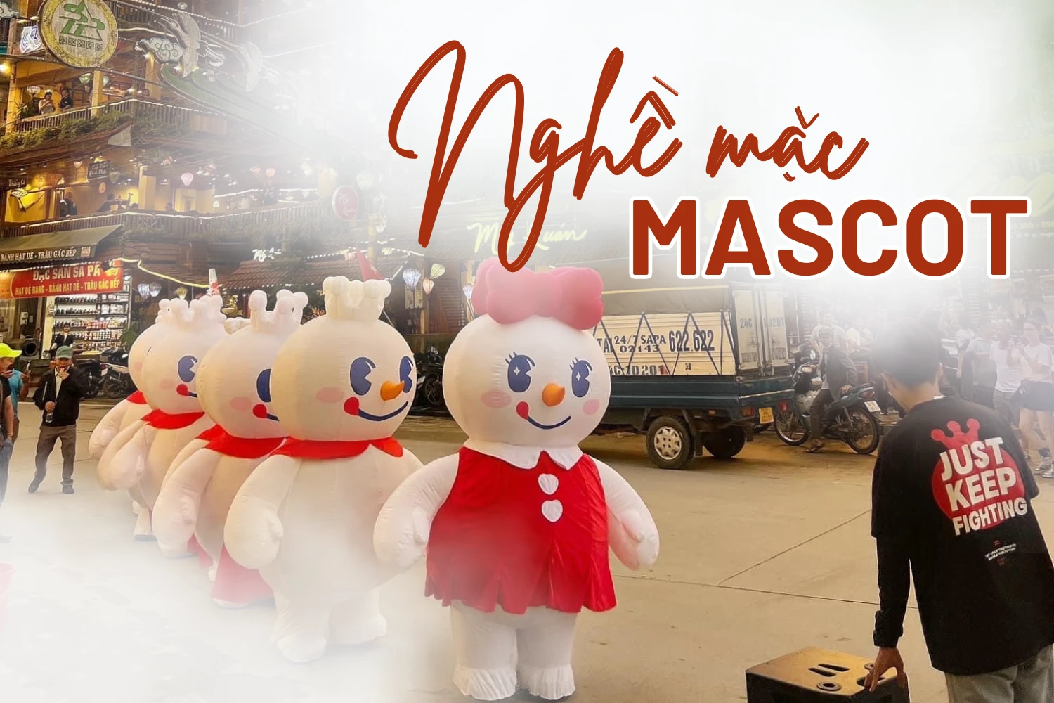Nghề mặc mascot