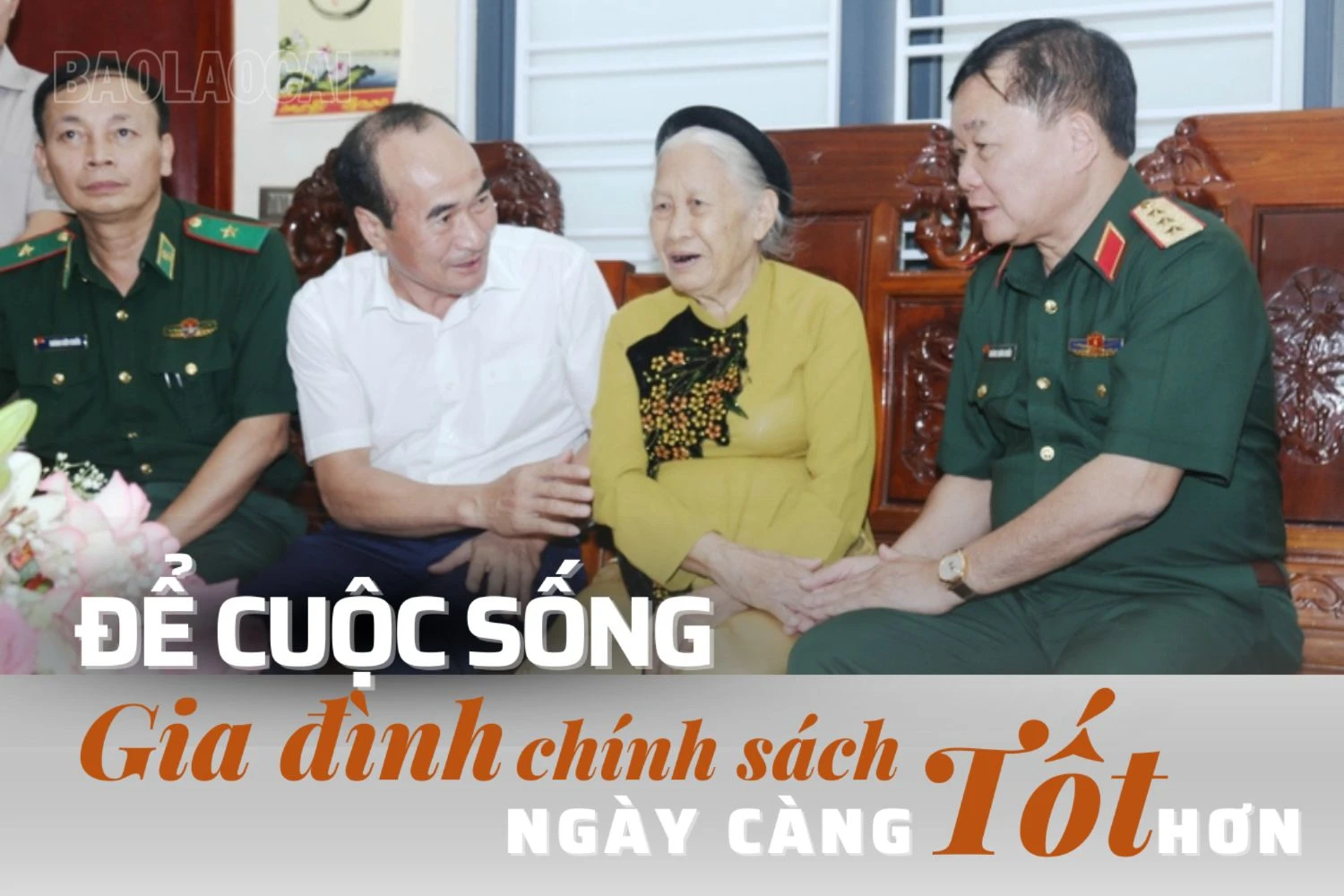 Để cuộc sống gia đình chính sách ngày càng tốt hơn