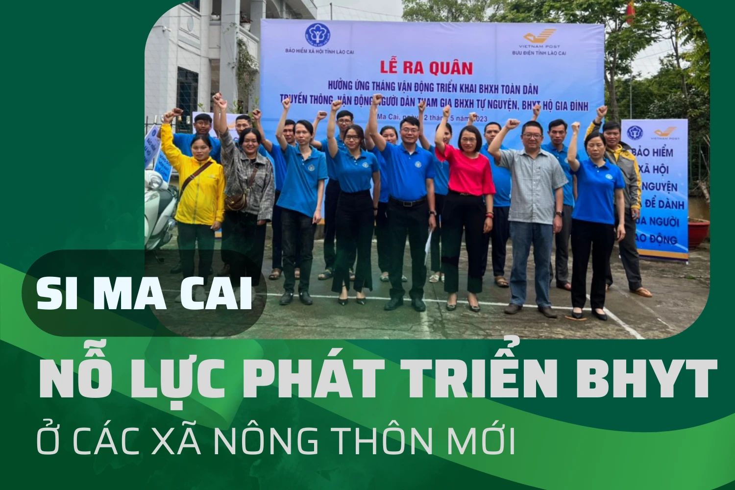 Si Ma Cai nỗ lực phát triển bảo hiểm y tế ở các xã nông thôn mới