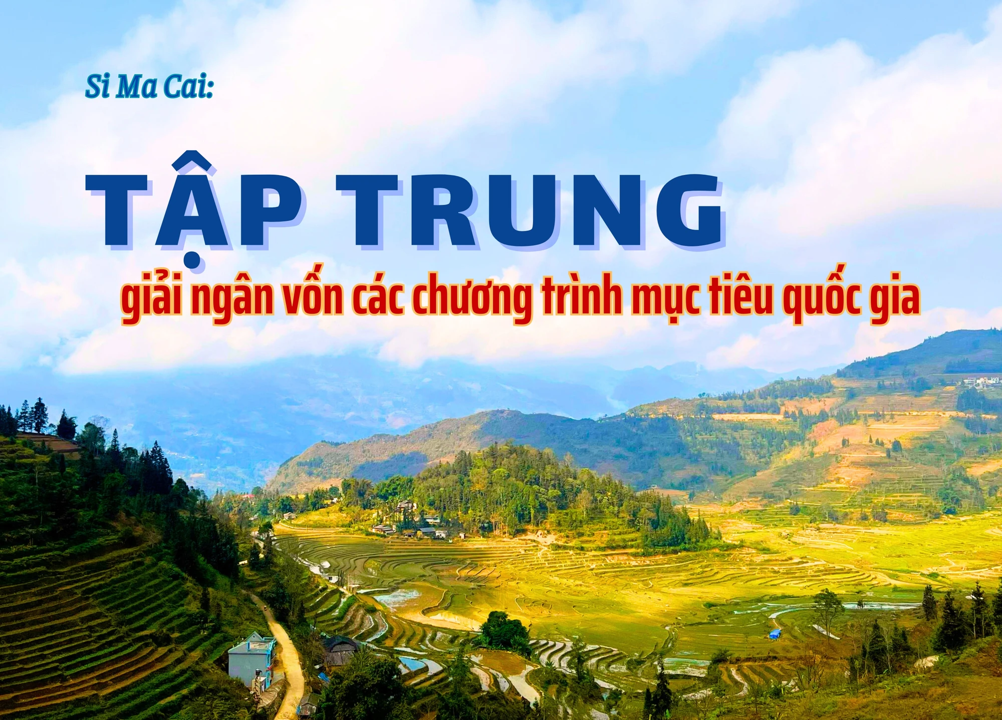 Tập trung giải ngân vốn các chương trình mục tiêu quốc gia