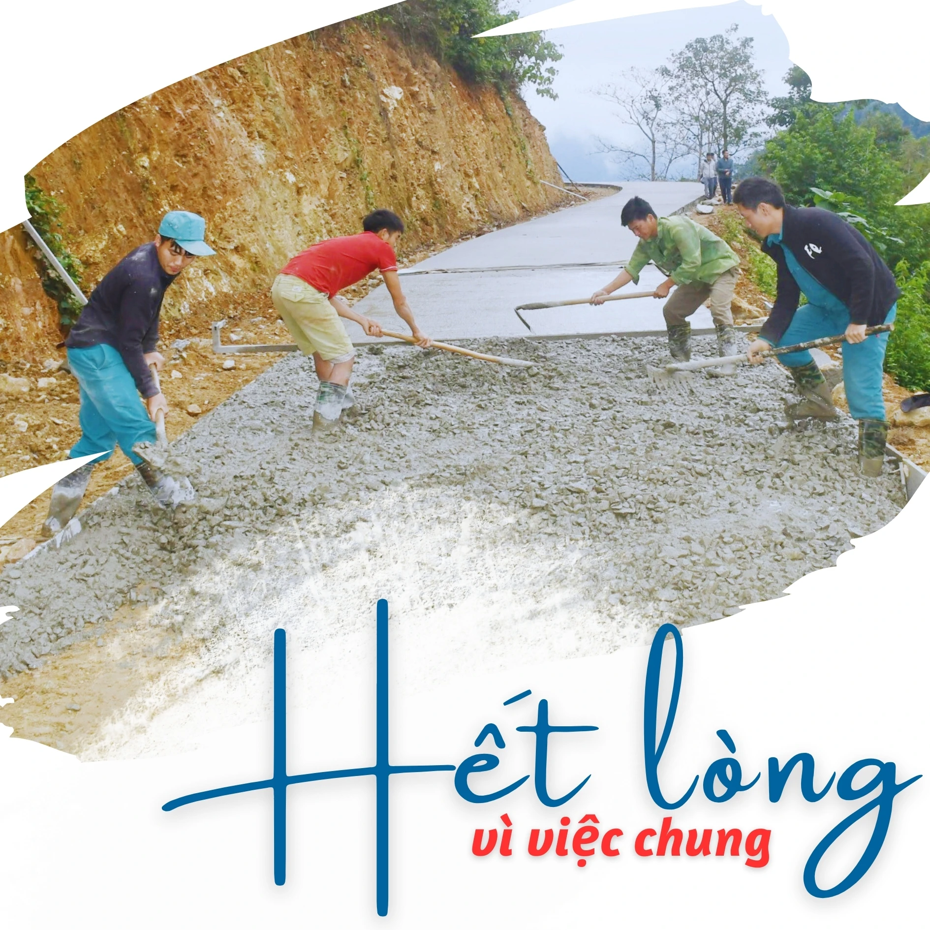 Hết lòng vì việc chung