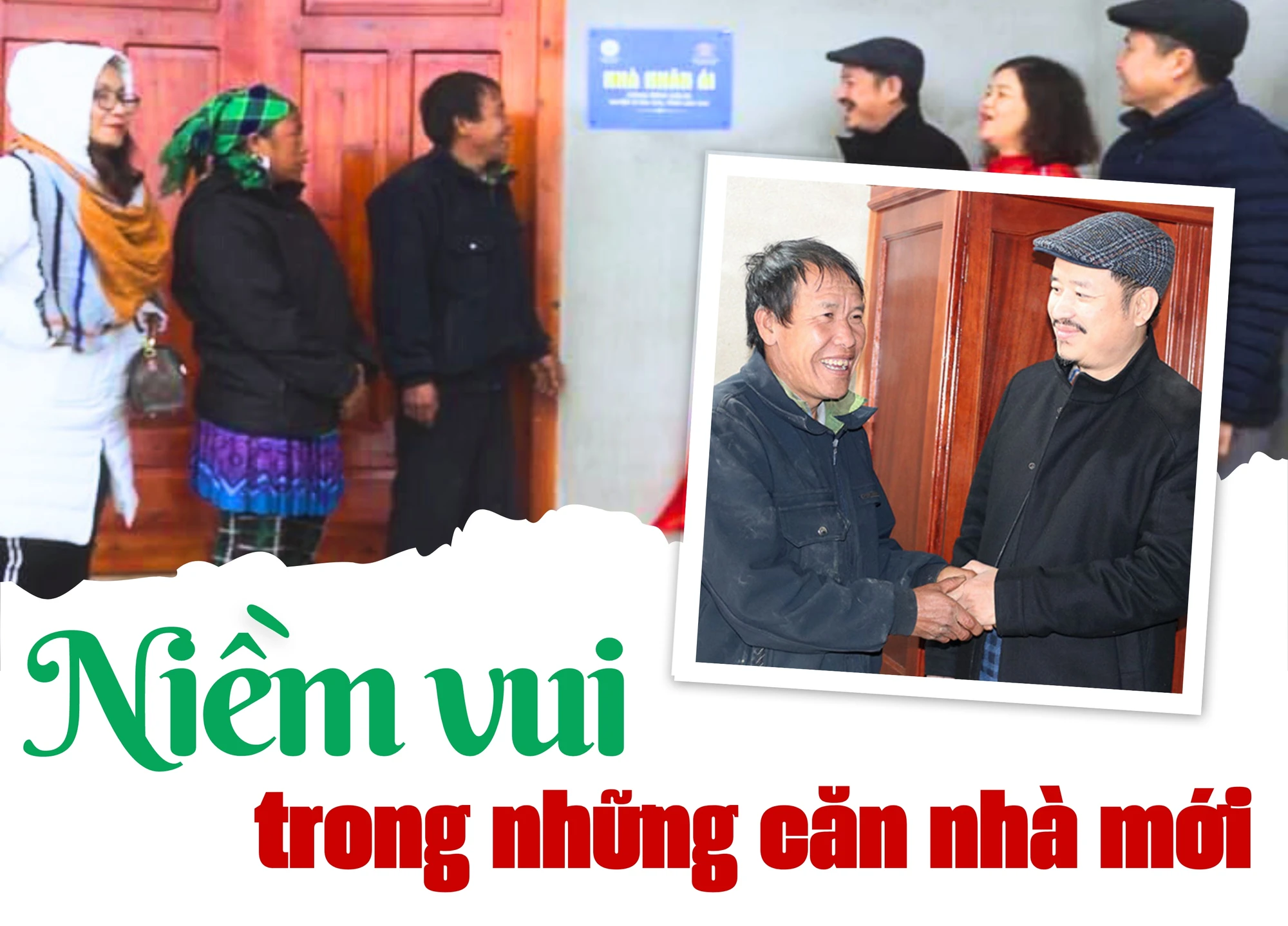 Niềm vui trong những căn nhà mới