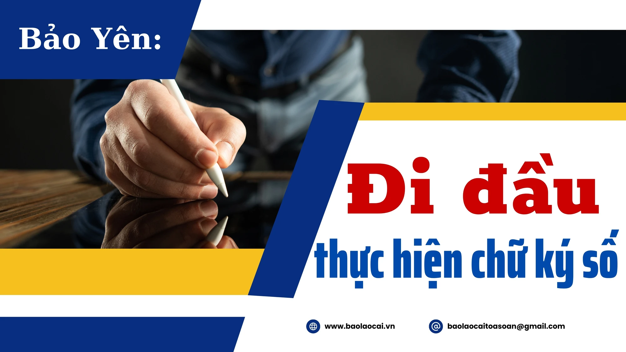 Bảo Yên: Đi đầu thực hiện chữ ký số