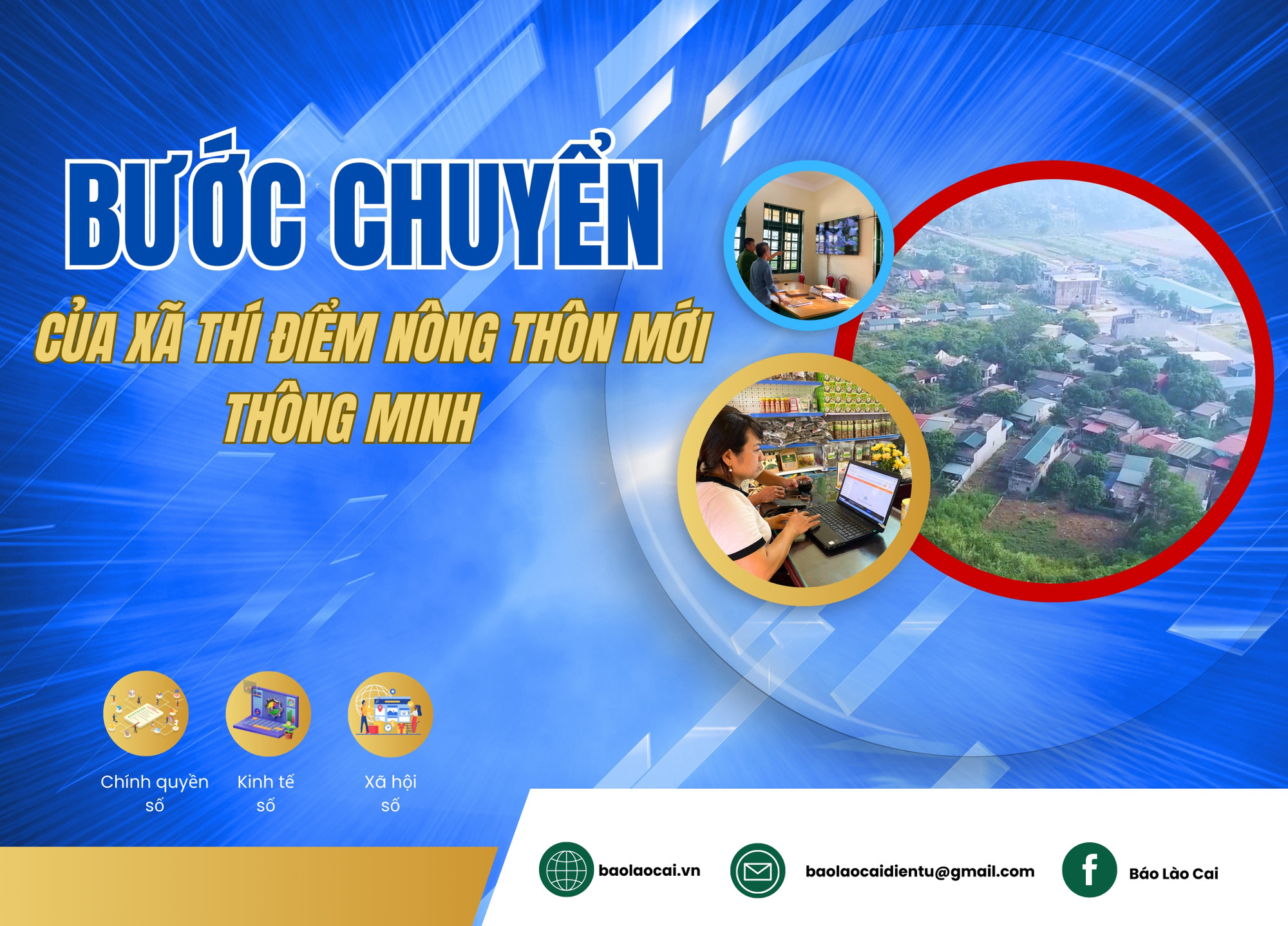 Bước chuyển của xã thí điểm nông thôn mới thông minh