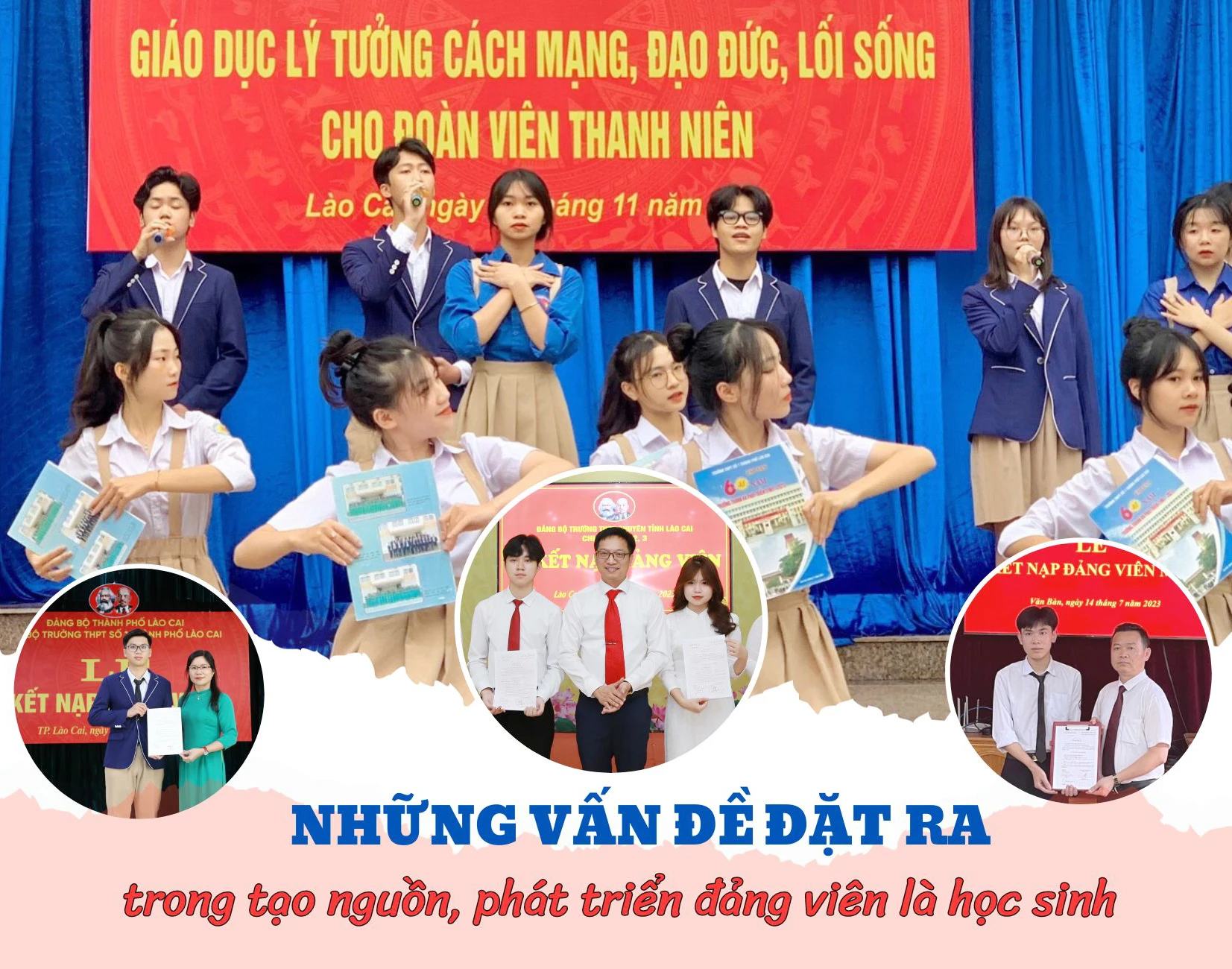 Những vấn đề đặt ra trong tạo nguồn, phát triển đảng viên là học sinh