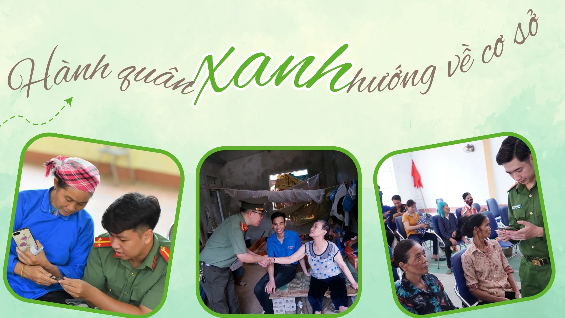 “Hành quân xanh” hướng về cơ sở
