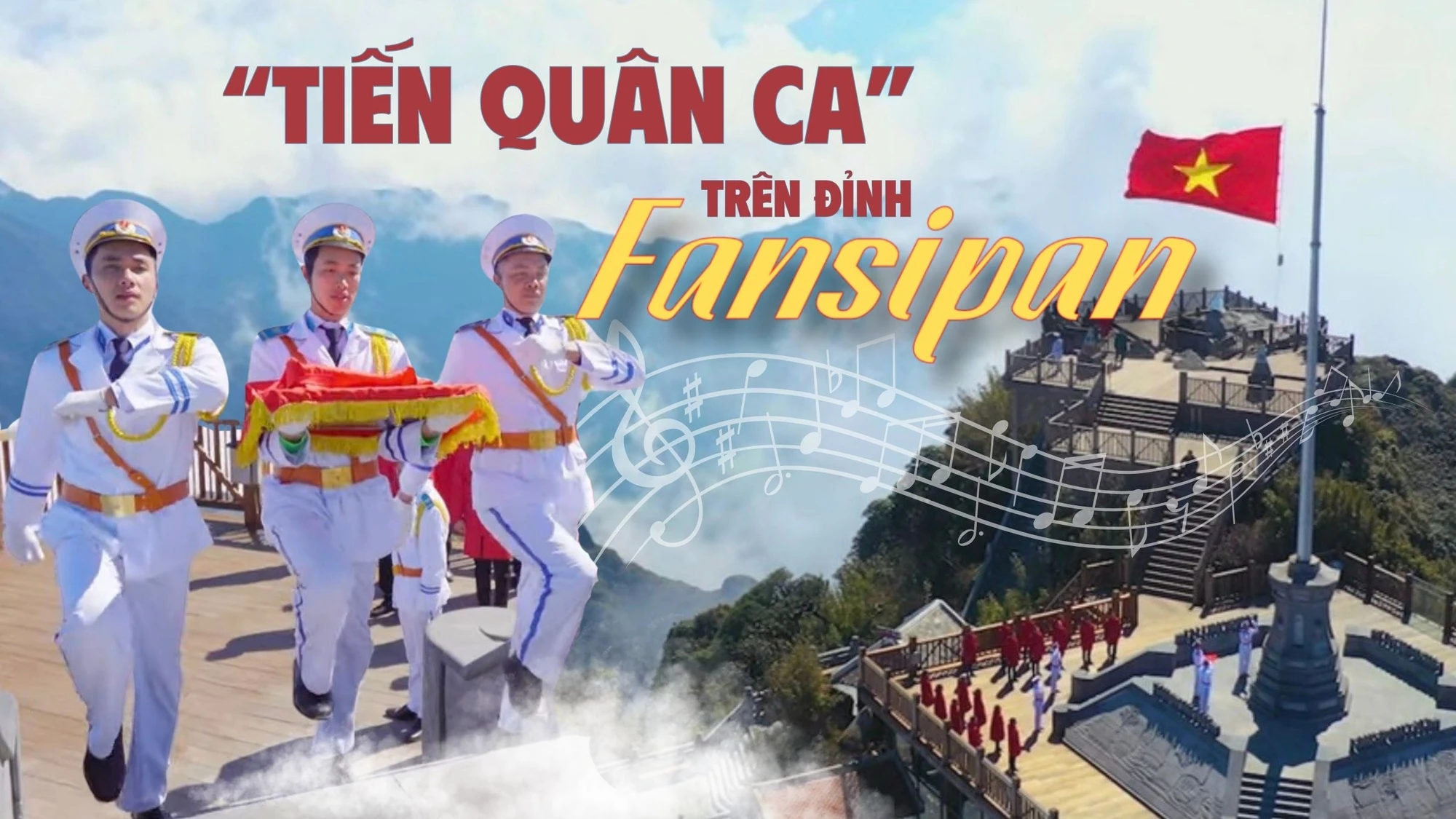 “Tiến quân ca” trên đỉnh Fansipan