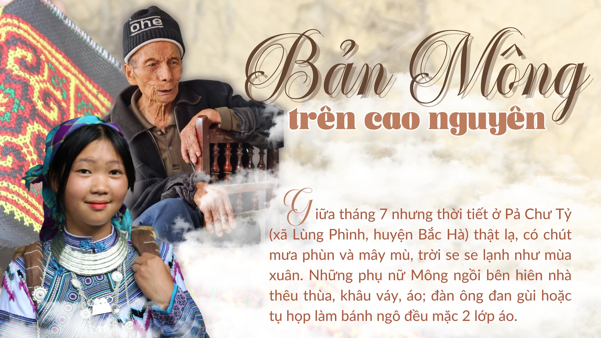 Bản Mông trên cao nguyên