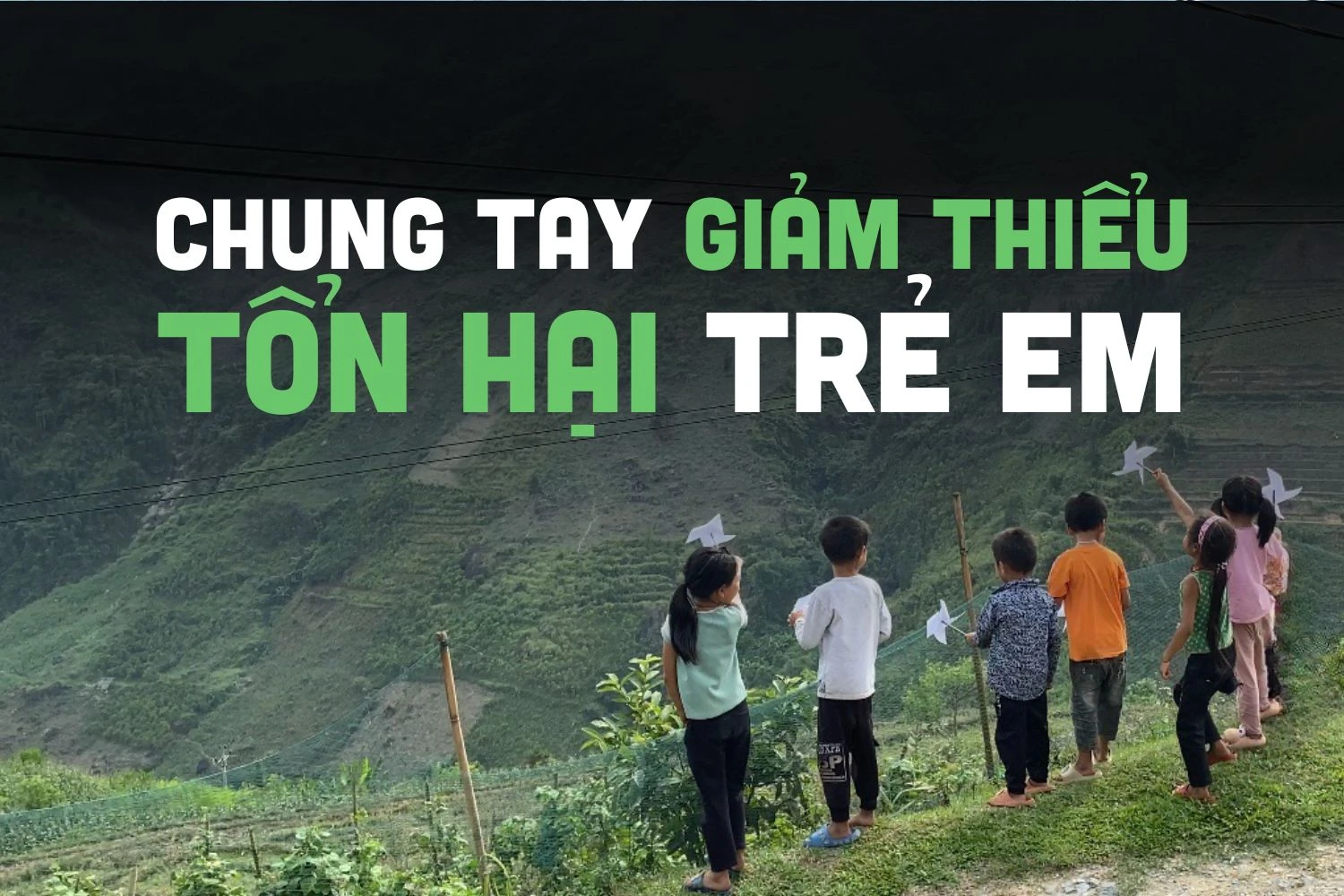 Chung tay giảm thiểu tổn hại trẻ em