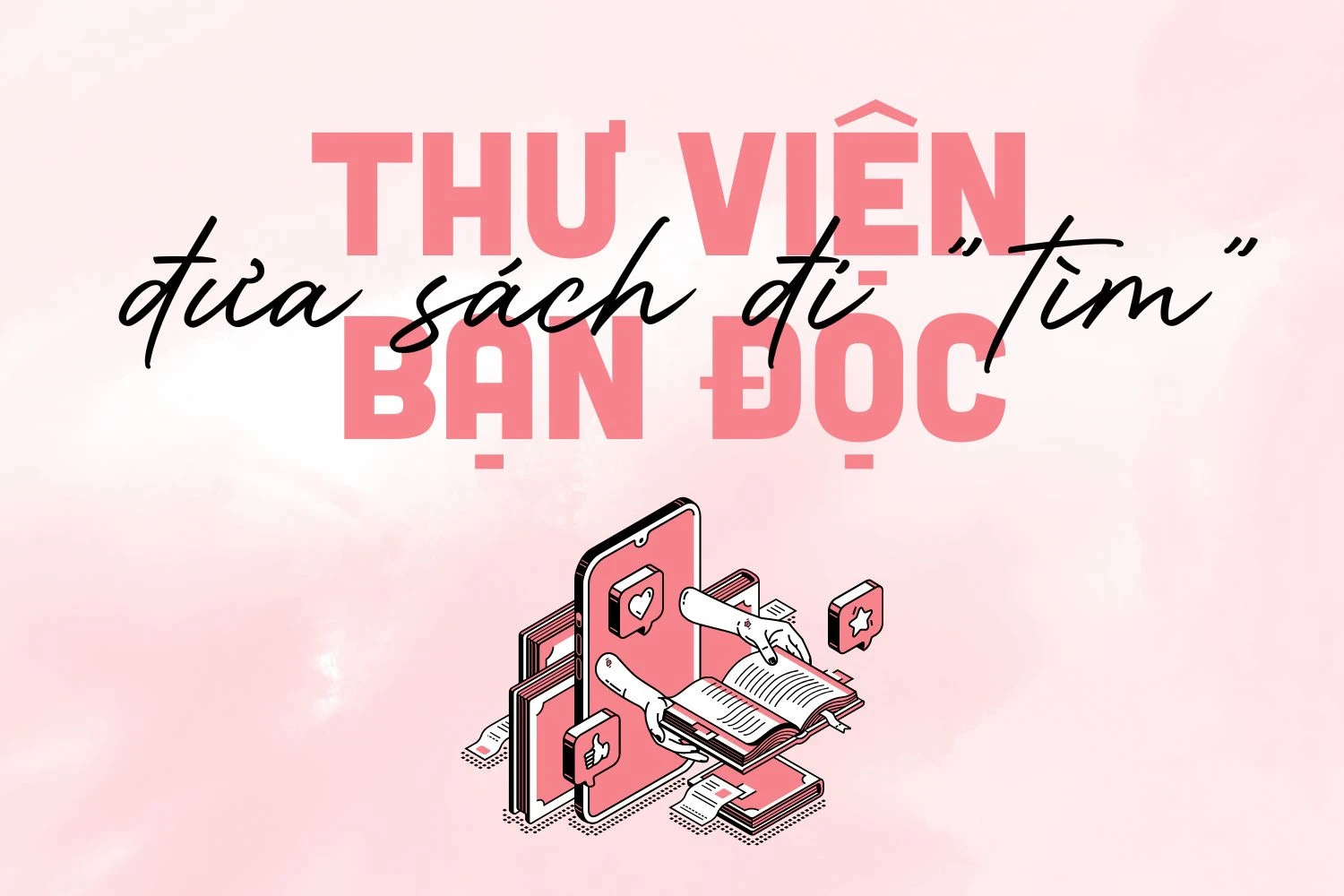 Thư viện... đưa sách đi “tìm” bạn đọc