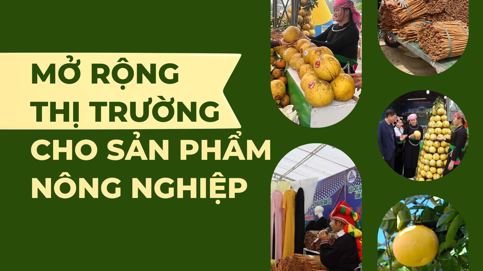 Mở rộng thị trường cho sản phẩm nông nghiệp