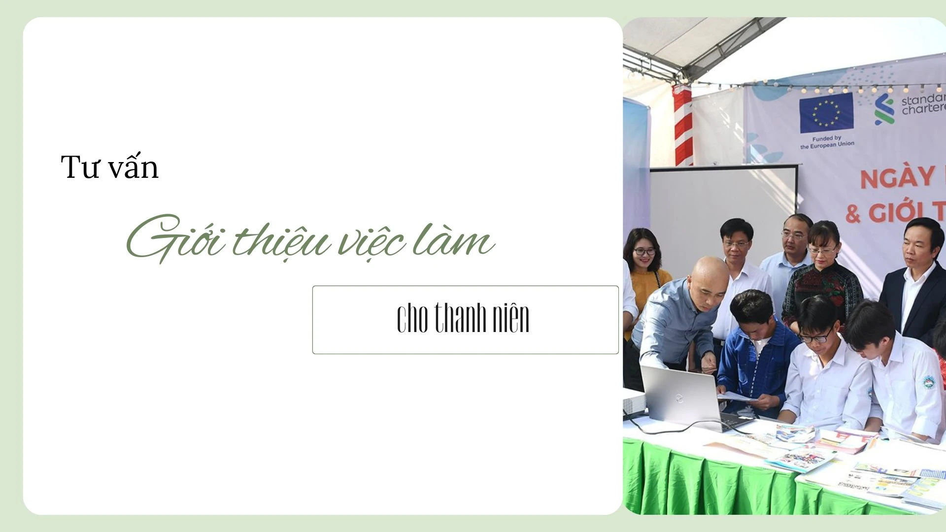 Tư vấn, giới thiệu việc làm cho thanh niên