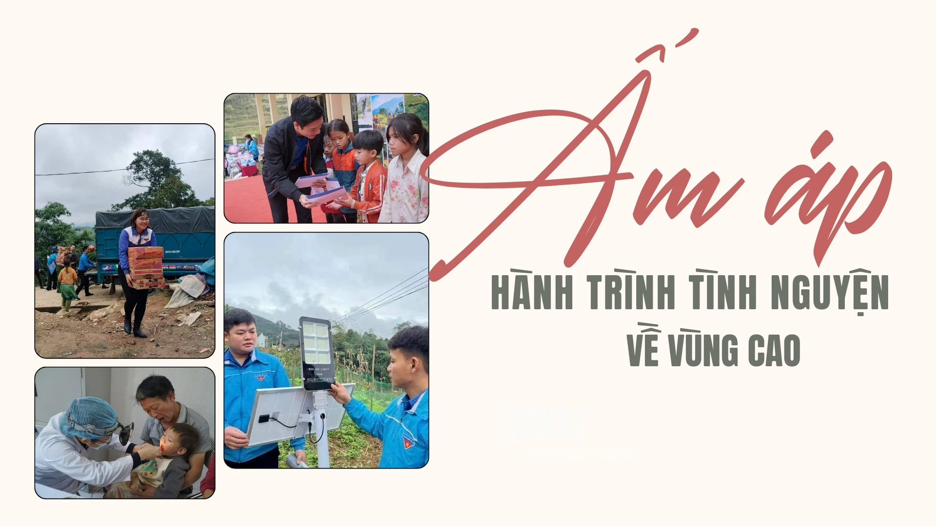 Ấm áp hành trình tình nguyện về vùng cao