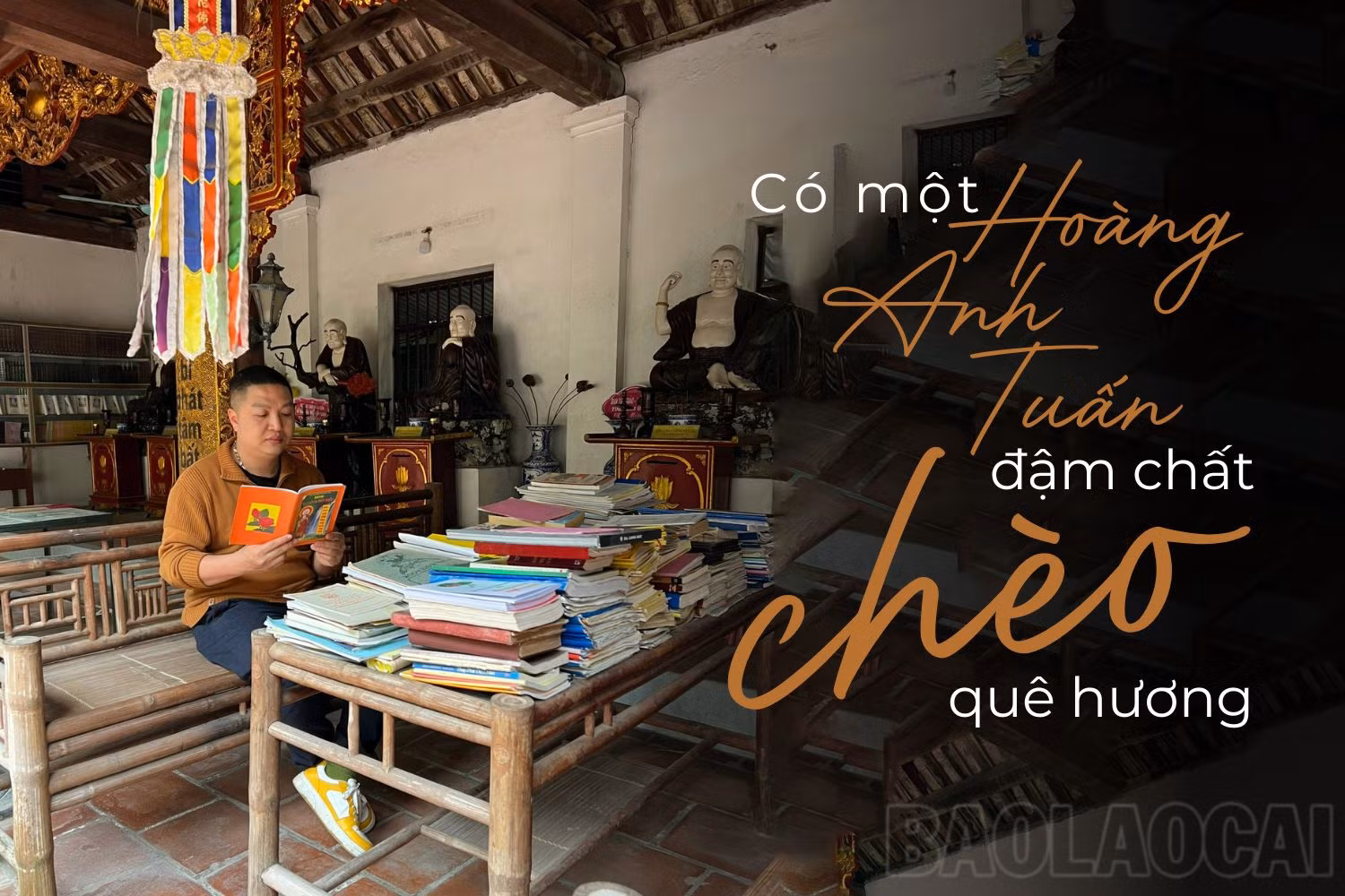 Có một Hoàng Anh Tuấn đậm chất chèo quê hương