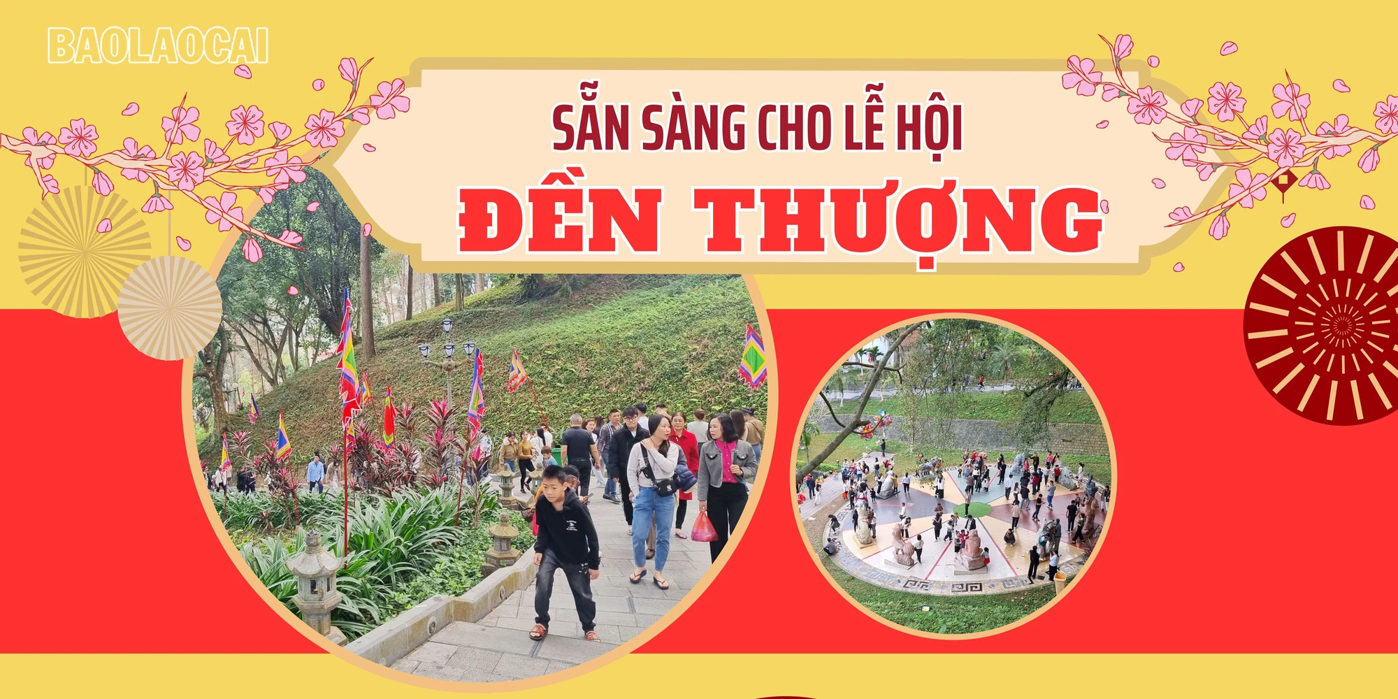 Sẵn sàng cho Lễ hội đền Thượng