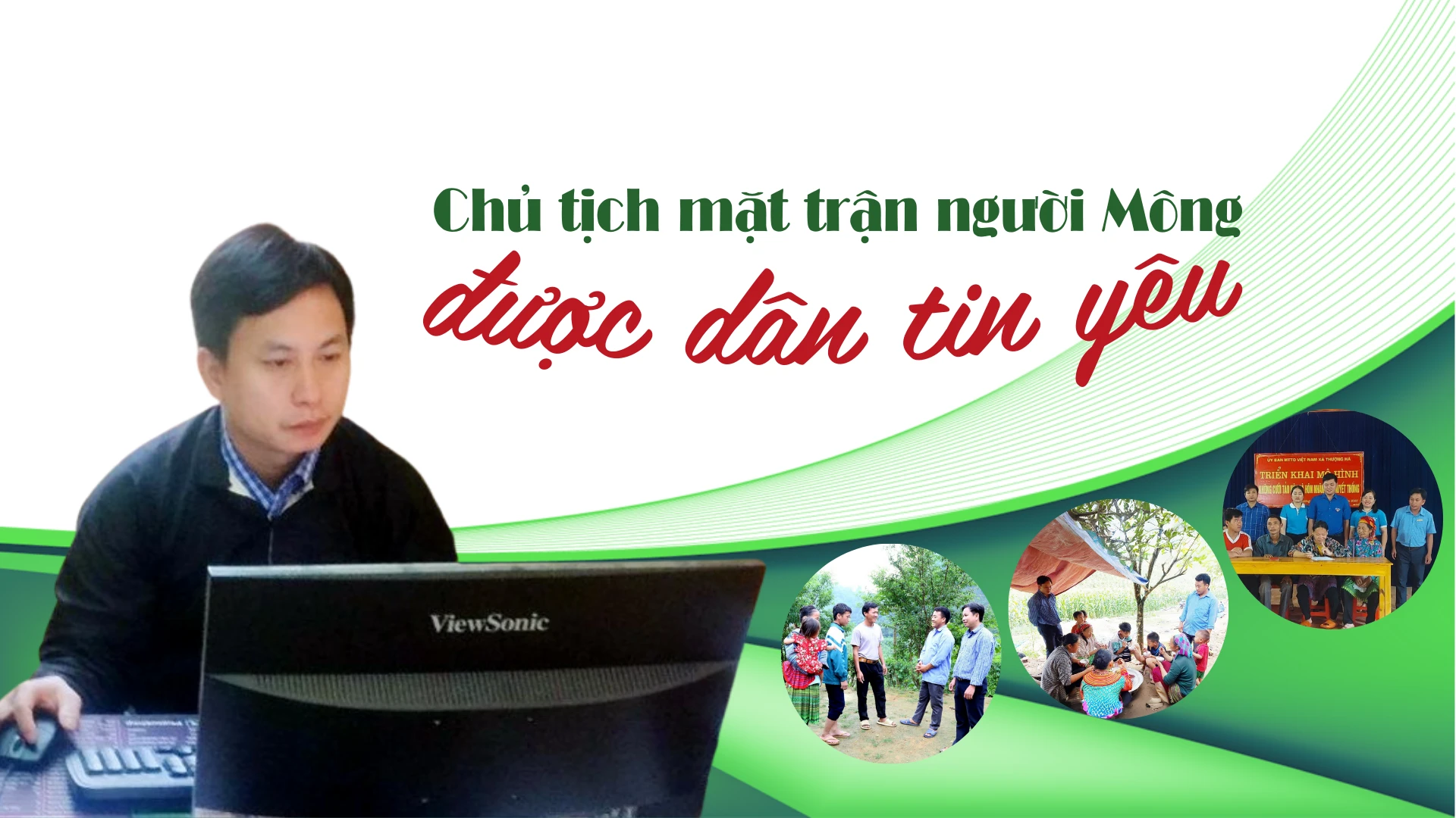 Chủ tịch mặt trận người Mông được dân tin yêu