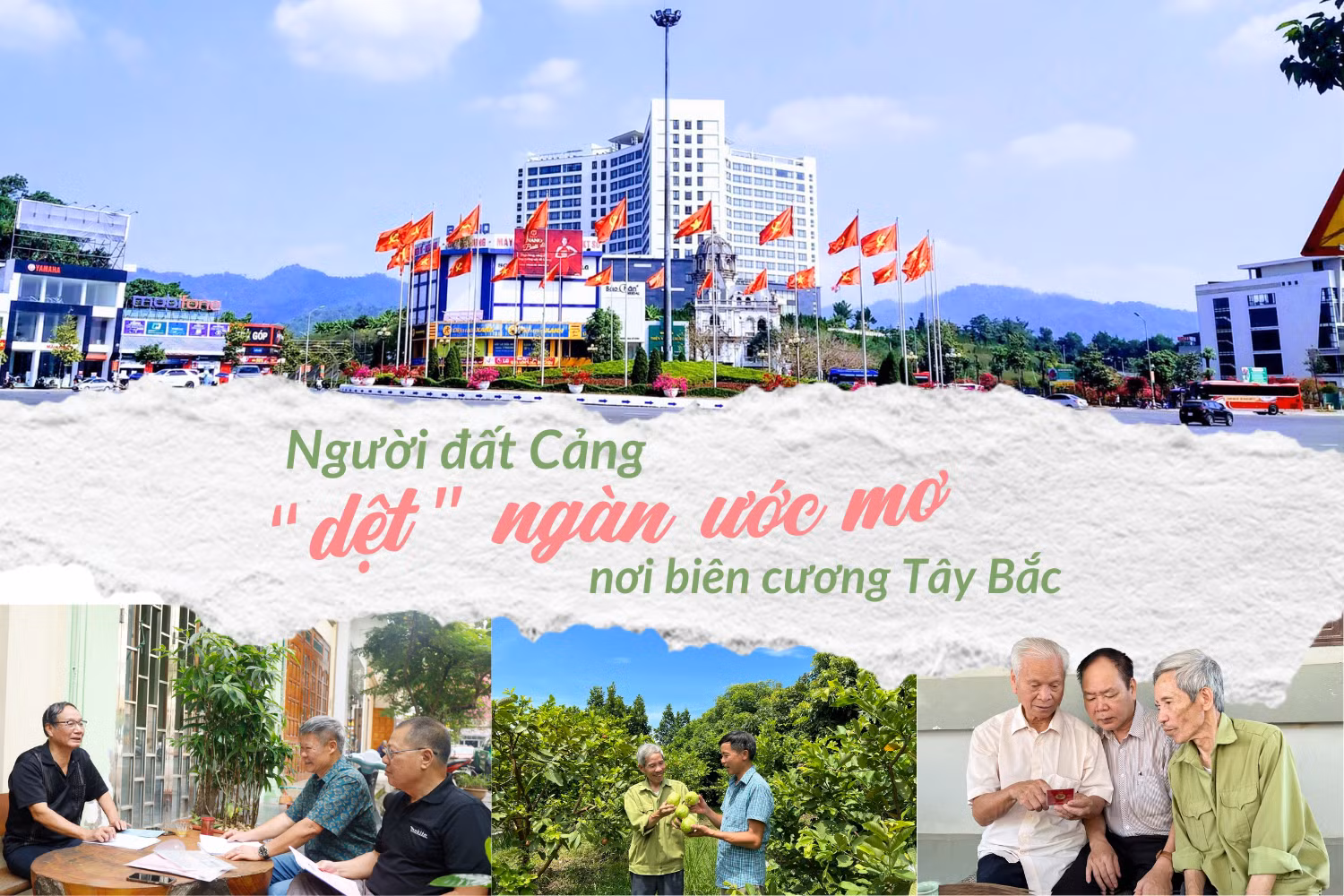 Người đất Cảng “dệt” ước mơ nơi biên cương Tây Bắc