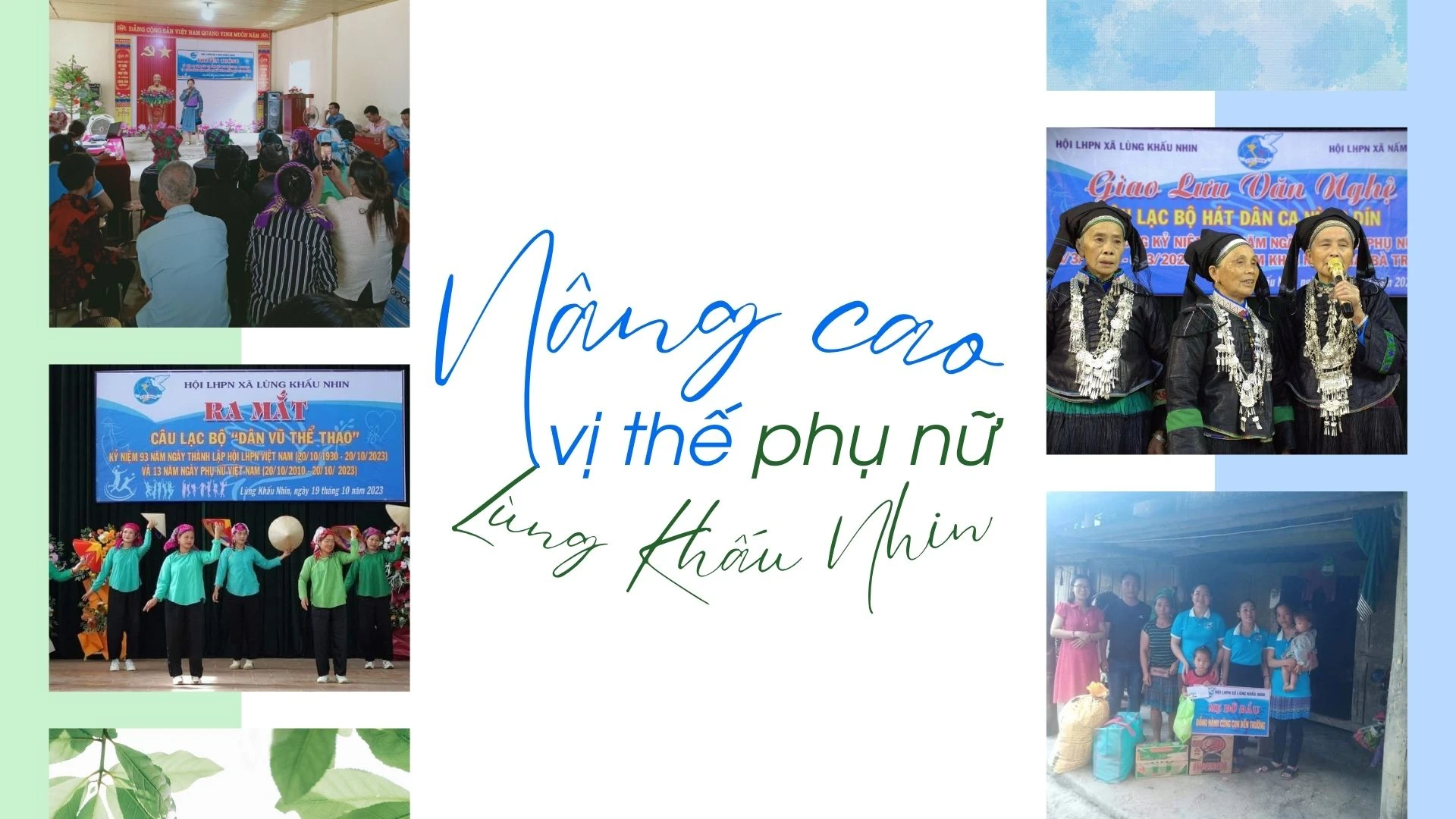 Nâng cao vị thế phụ nữ Lùng Khấu Nhin